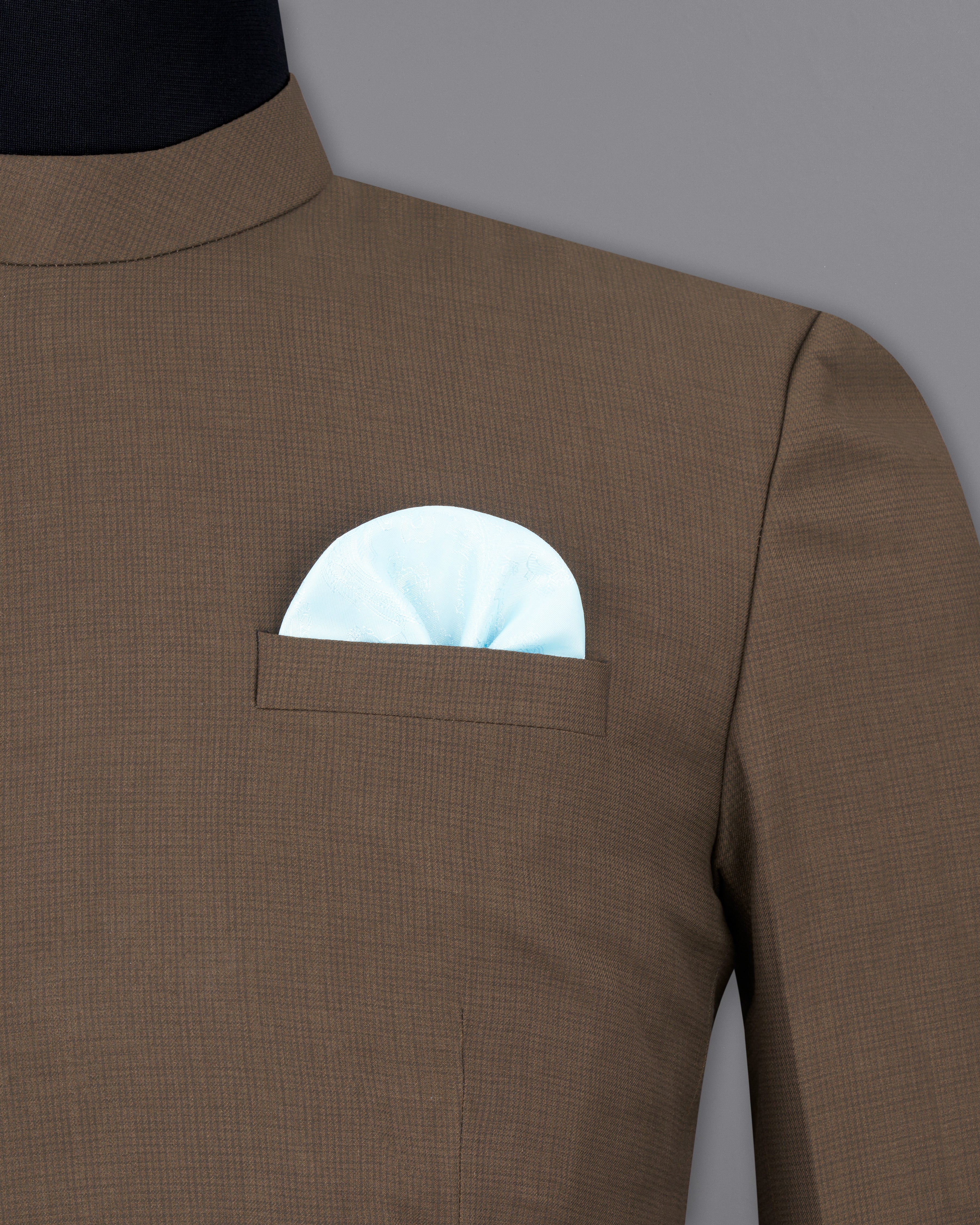 Judge Brown Cross Buttoned Bandhgala Suit ST2534-CBG2-36, ST2534-CBG2-38, ST2534-CBG2-40, ST2534-CBG2-42, ST2534-CBG2-44, ST2534-CBG2-46, ST2534-CBG2-48, ST2534-CBG2-50, ST2534-CBG2-53, ST2534-CBG2-54, ST2534-CBG2-56, ST2534-CBG2-58, ST2534-CBG2-60