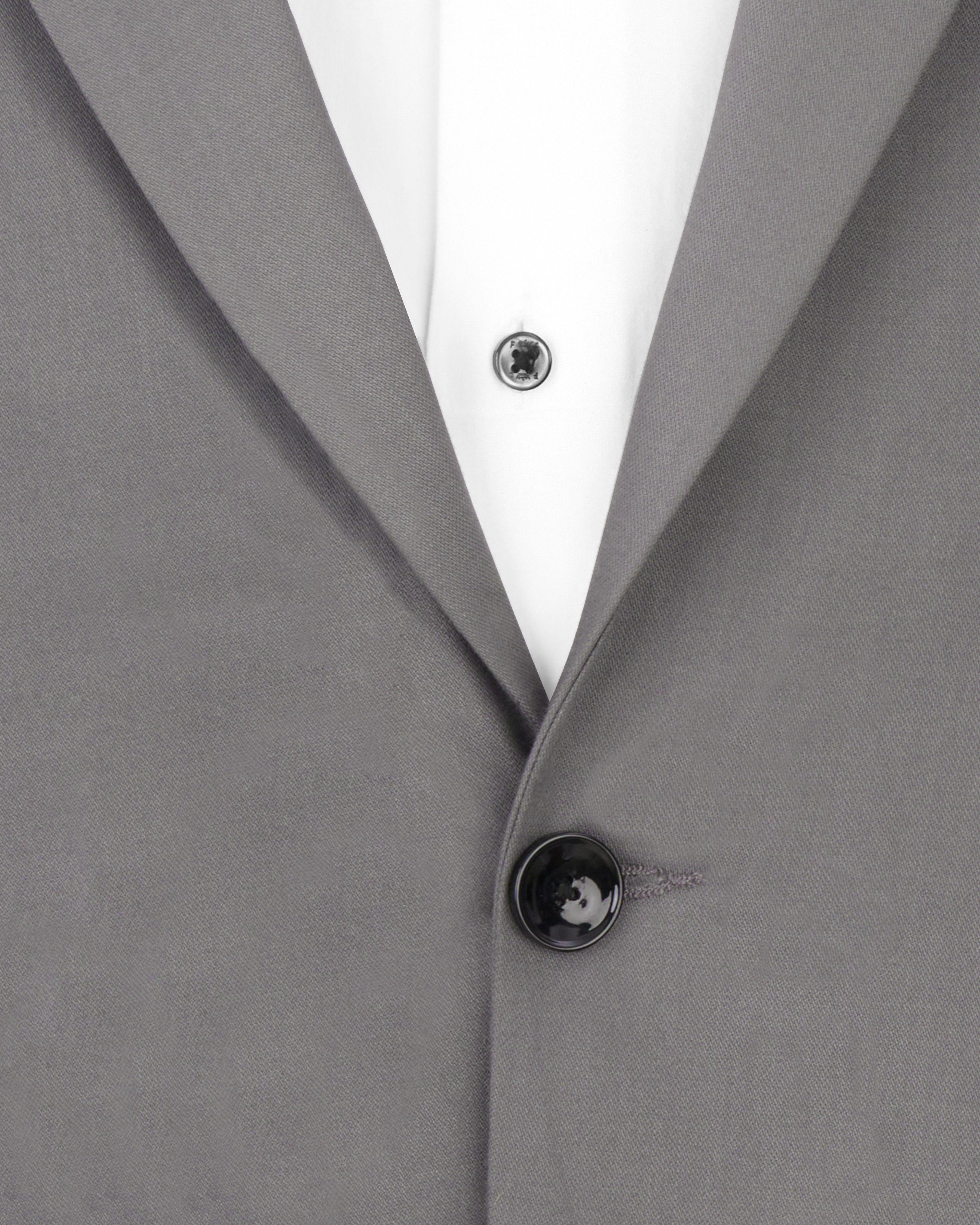 Granite Gray Single Breasted Designer Suit ST2536-SB-D160-36, ST2536-SB-D160-38, ST2536-SB-D160-40, ST2536-SB-D160-42, ST2536-SB-D160-44, ST2536-SB-D160-46, ST2536-SB-D160-48, ST2536-SB-D160-50, ST2536-SB-D160-53, ST2536-SB-D160-54, ST2536-SB-D160-56, ST2536-SB-D160-58, ST2536-SB-D160-60