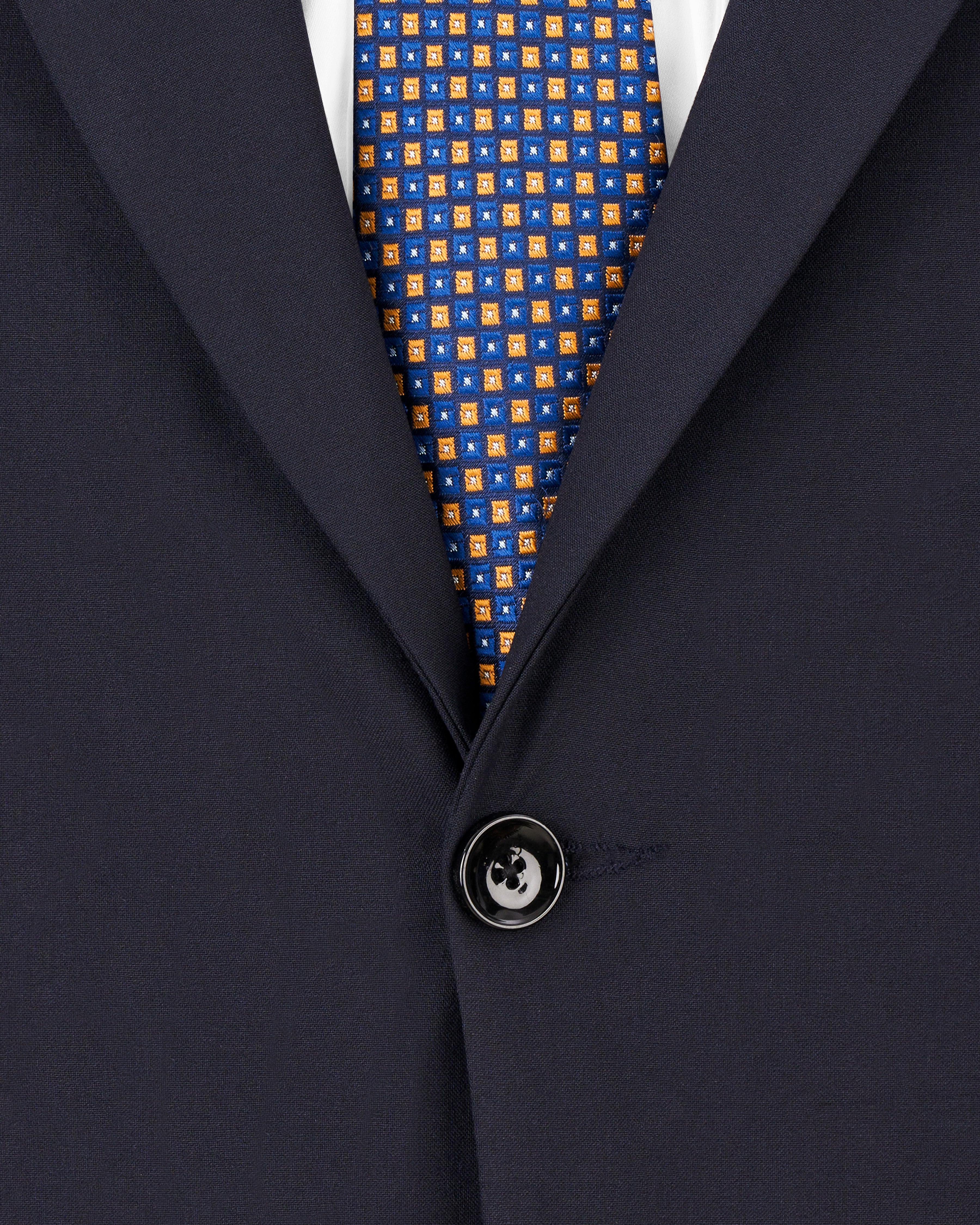 Thunder Blue with White Piping Work Single Breasted Designer Suit ST2541-SB-D248-36, ST2541-SB-D248-38, ST2541-SB-D248-40, ST2541-SB-D248-42, ST2541-SB-D248-44, ST2541-SB-D248-46, ST2541-SB-D248-48, ST2541-SB-D248-50, ST2541-SB-D248-54, ST2541-SB-D248-54, ST2541-SB-D248-56, ST2541-SB-D248-58, ST2541-SB-D248-60