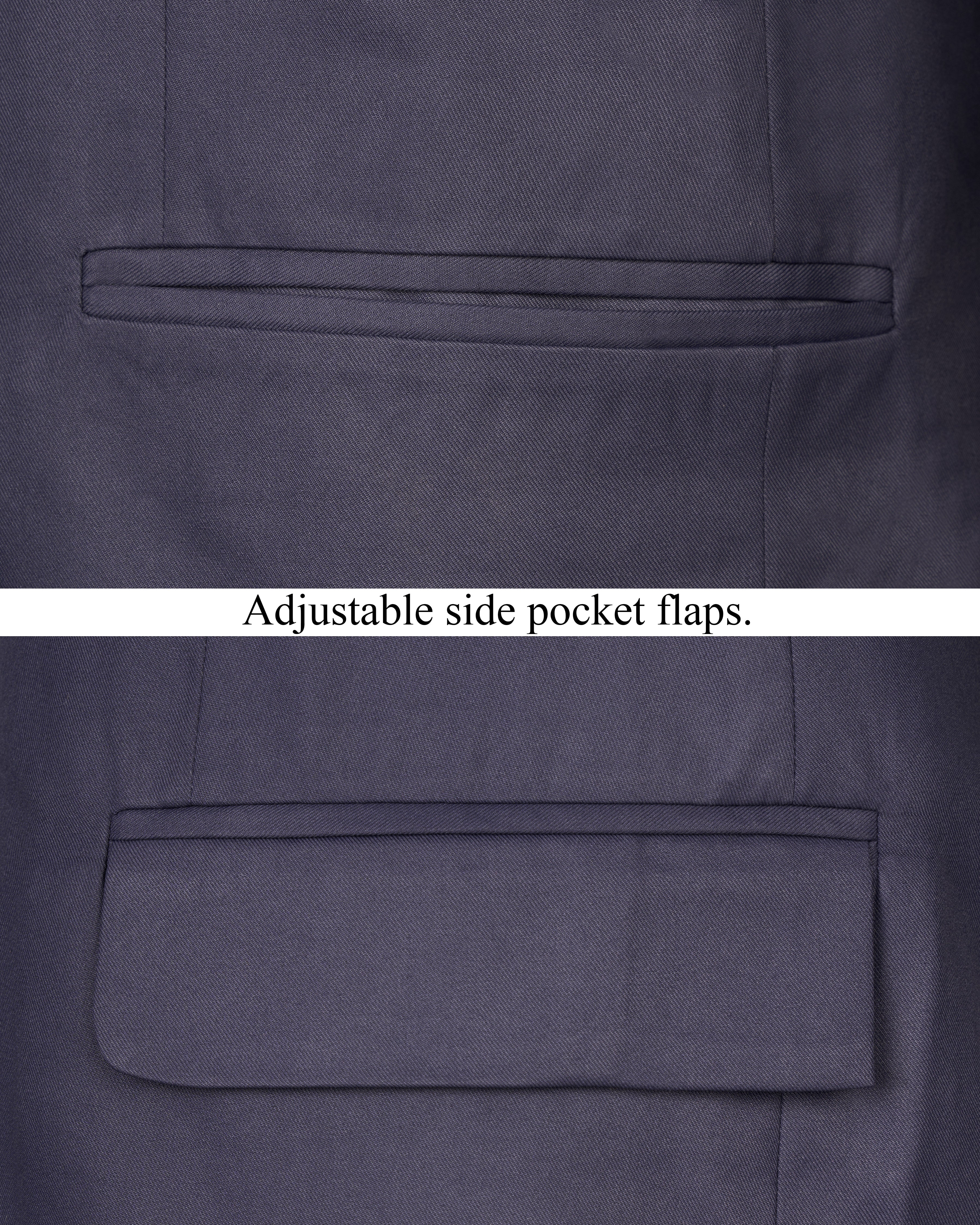 Gunmetal Blue Bandhgala Suit ST2563-BG-36,ST2563-BG-38,ST2563-BG-40,ST2563-BG-42,ST2563-BG-44,ST2563-BG-46,ST2563-BG-48,ST2563-BG-50,,ST2563-BG-52,ST2563-BG-54,ST2563-BG-56,ST2563-BG-58,ST2563-BG-60