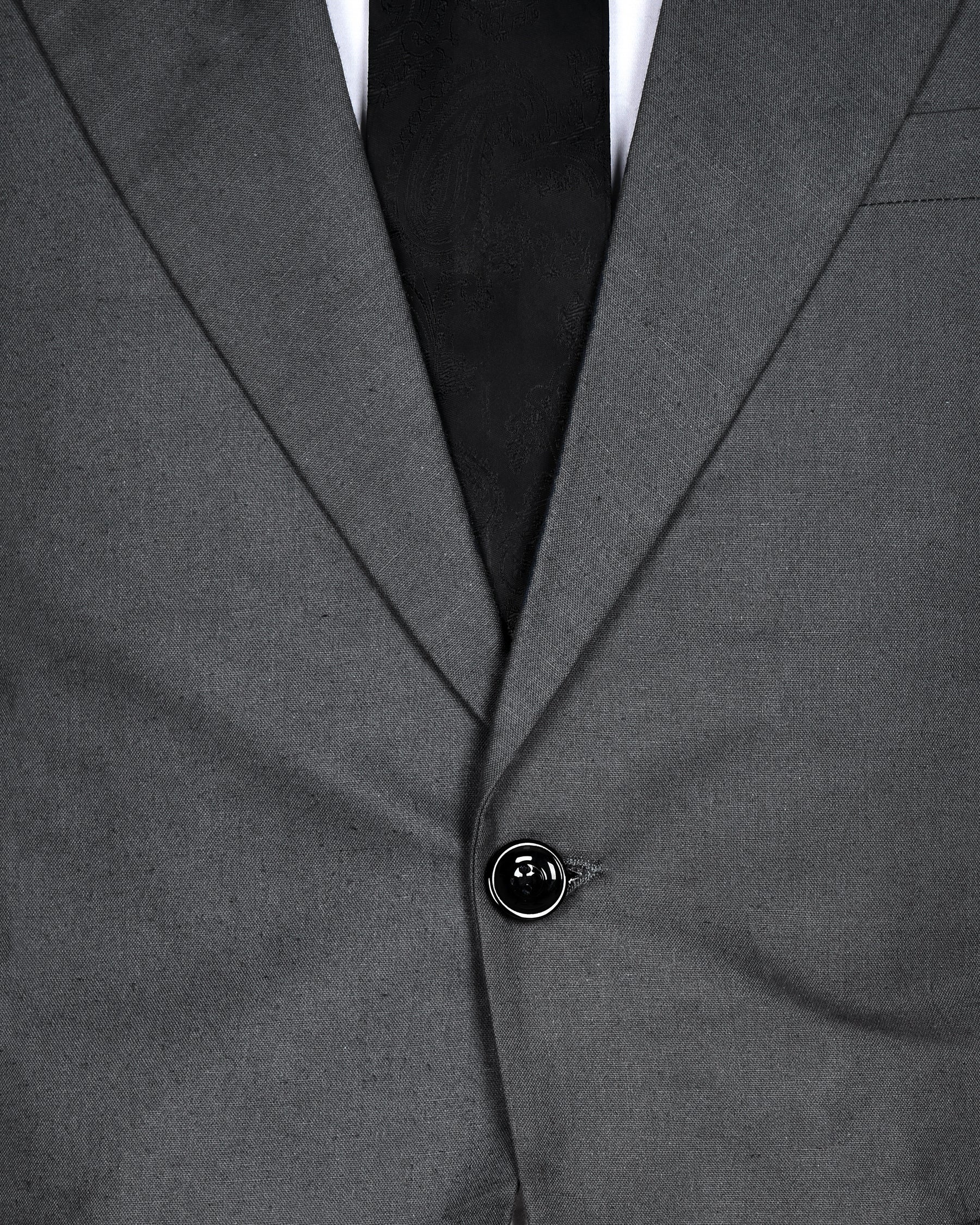 Anchor Grey Linen Havana Performance Suit