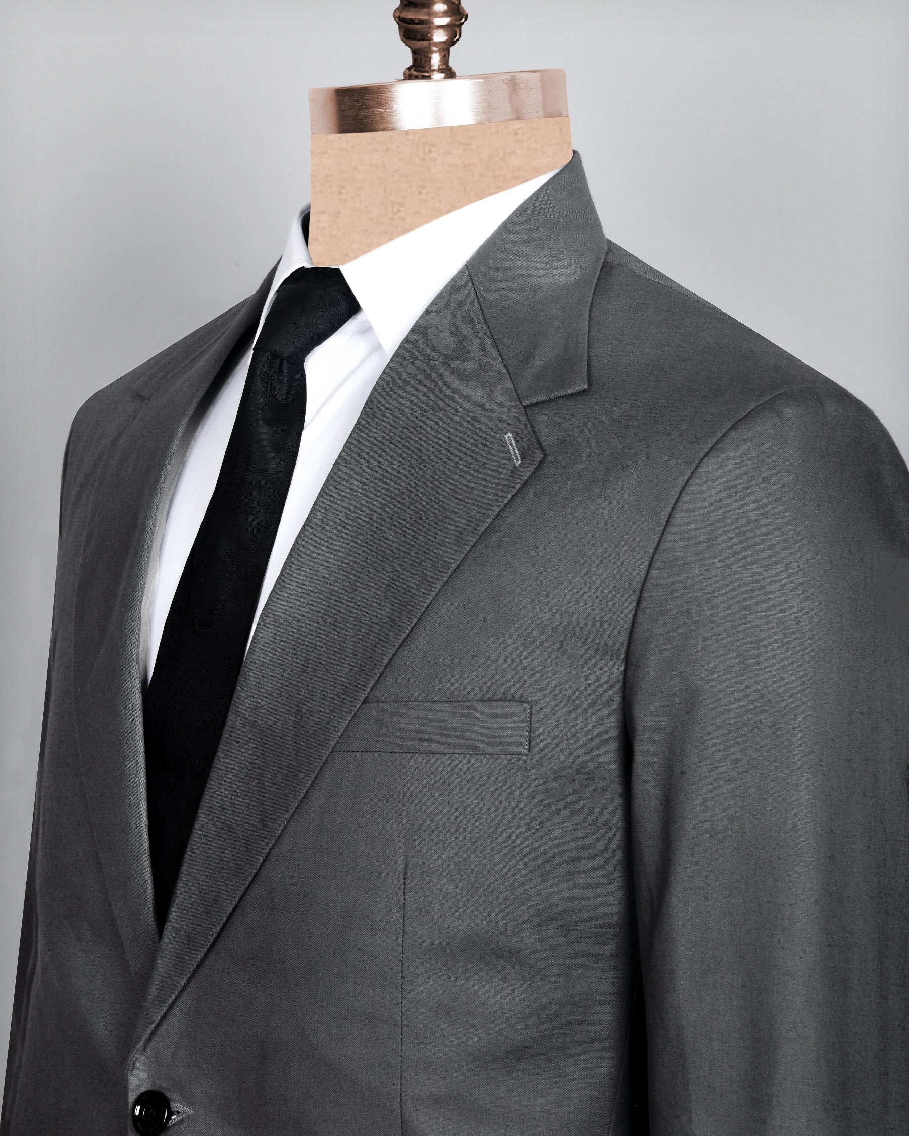 Anchor Grey Linen Havana Performance Suit