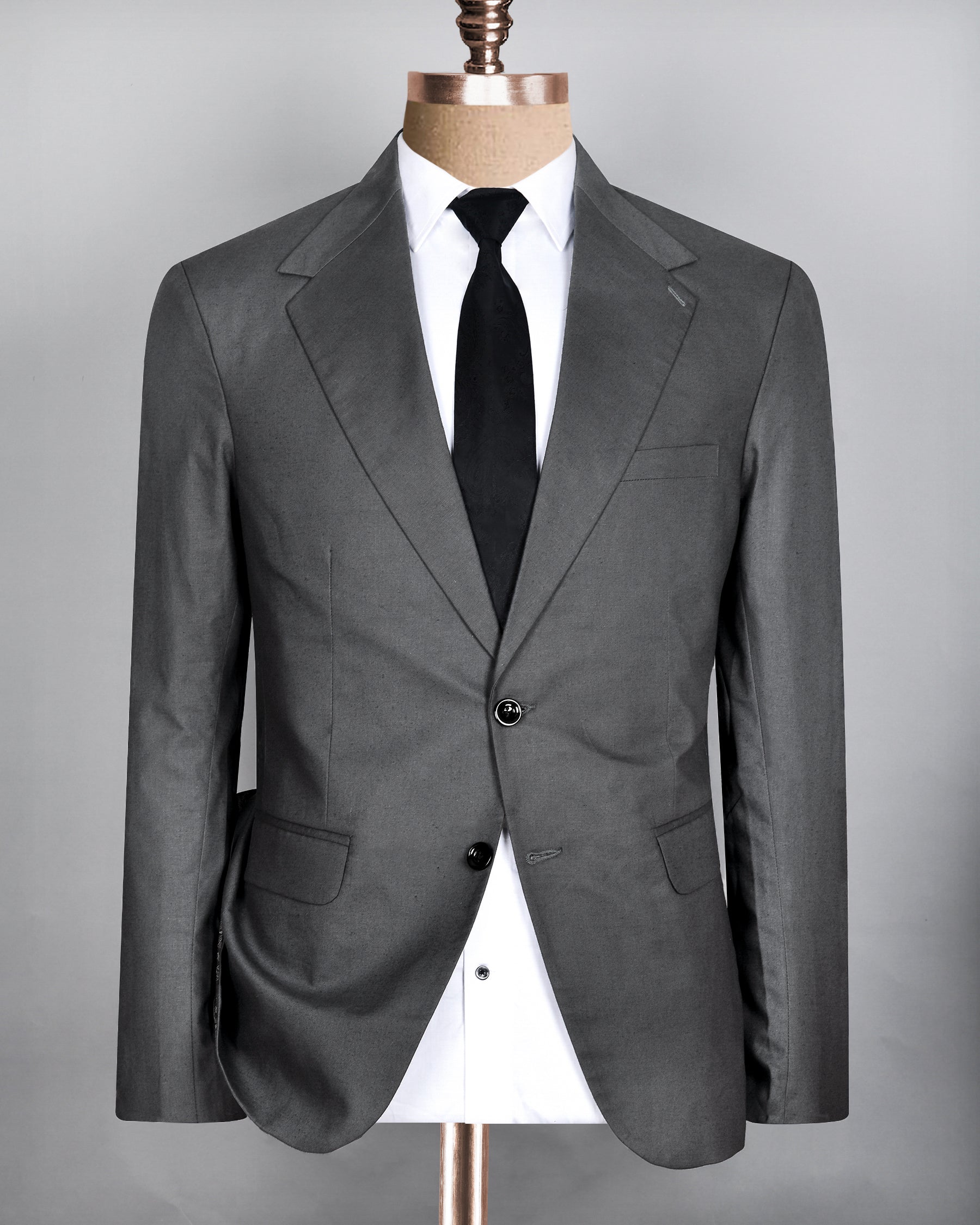 Anchor Grey Linen Havana Performance Suit