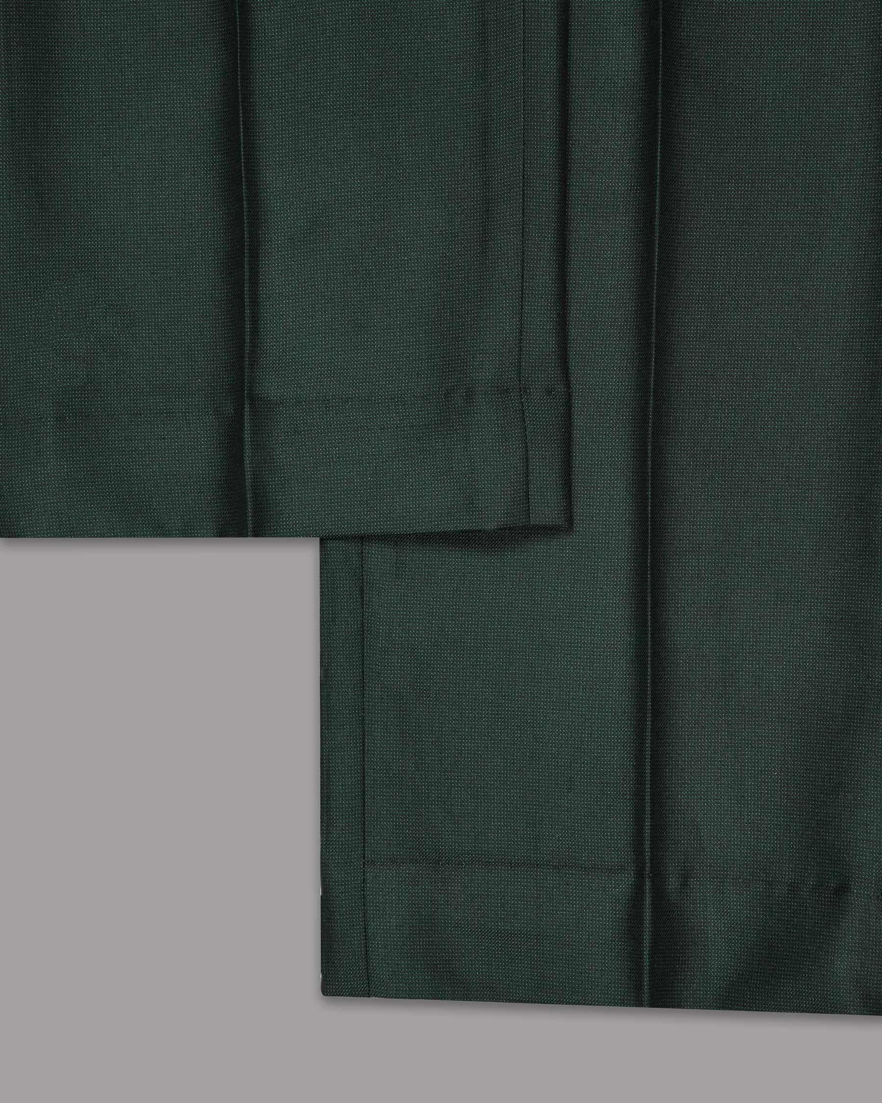 Emerald Green Micro Dotted Wool Blend Suit