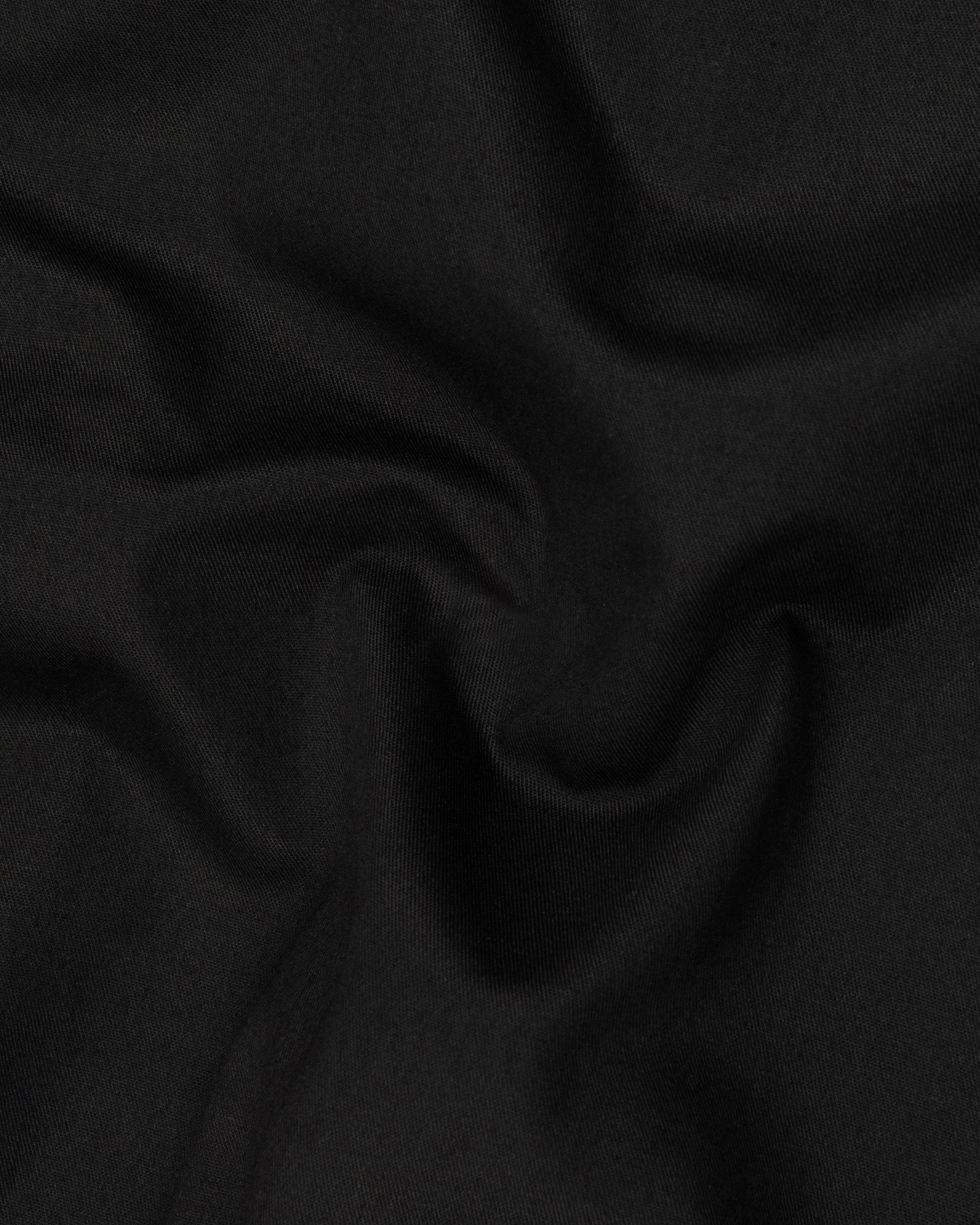 Black Russian Wool Rich Pant
