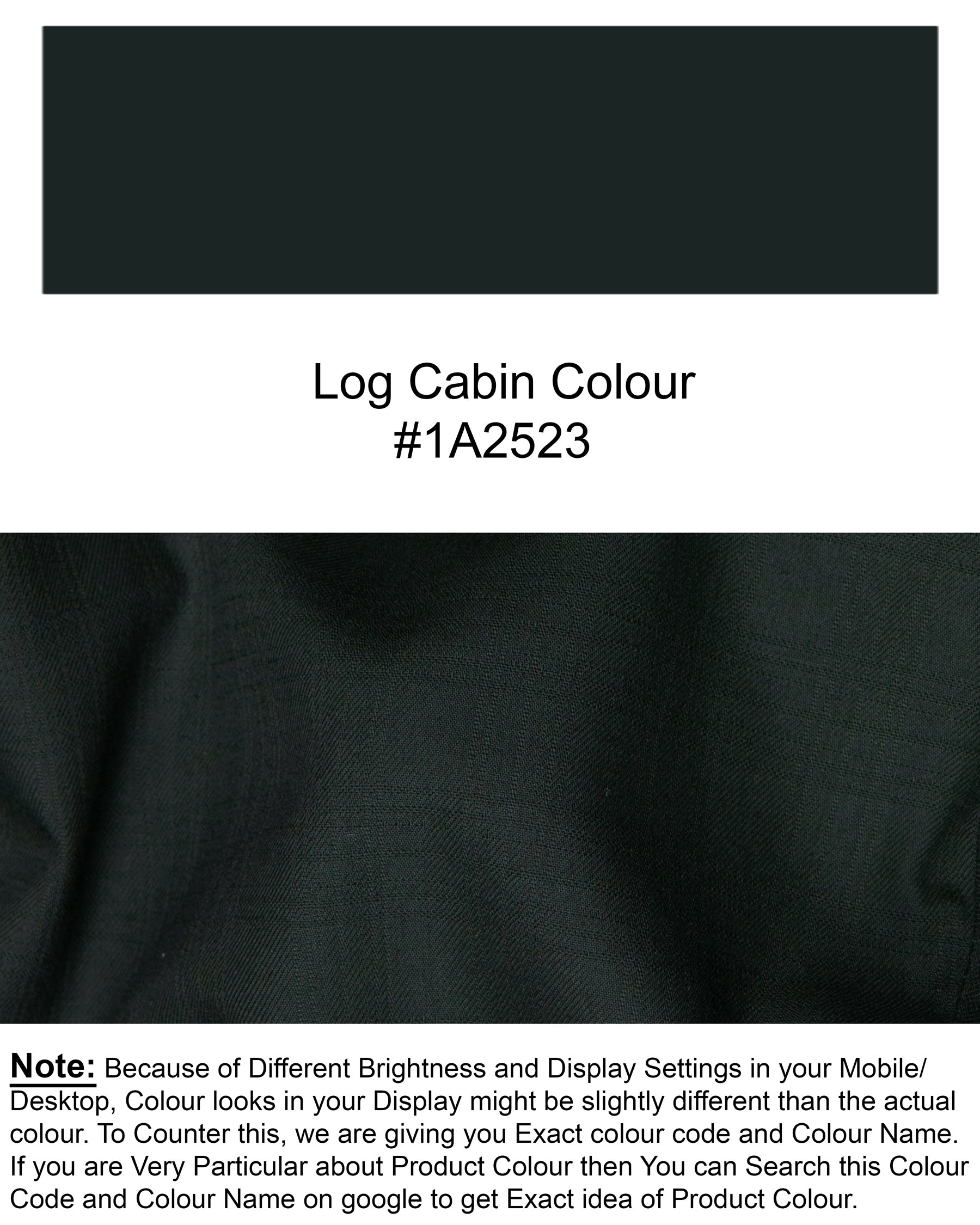 Log Cabin Green Pant