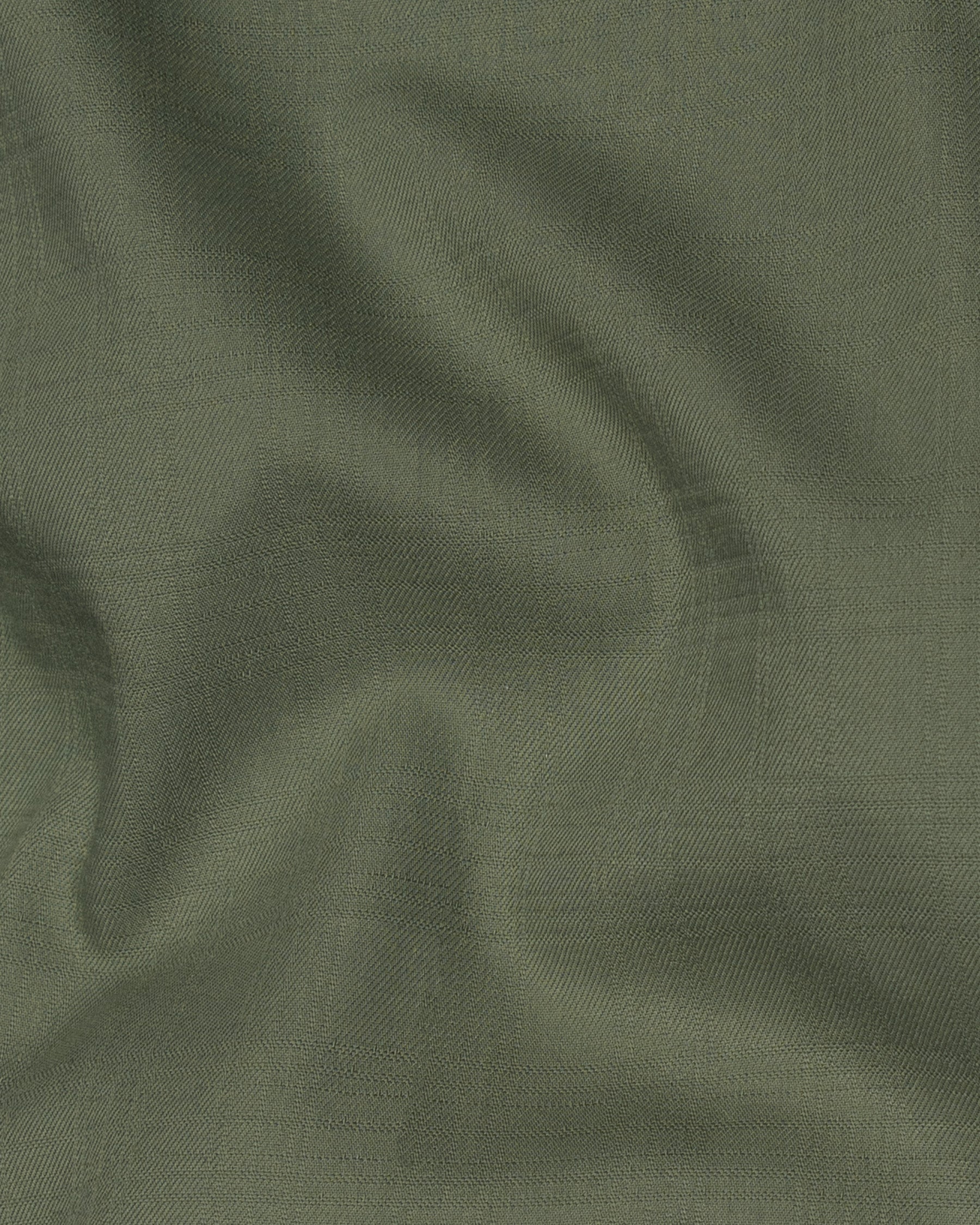 Finch Green Wool Rich Pant