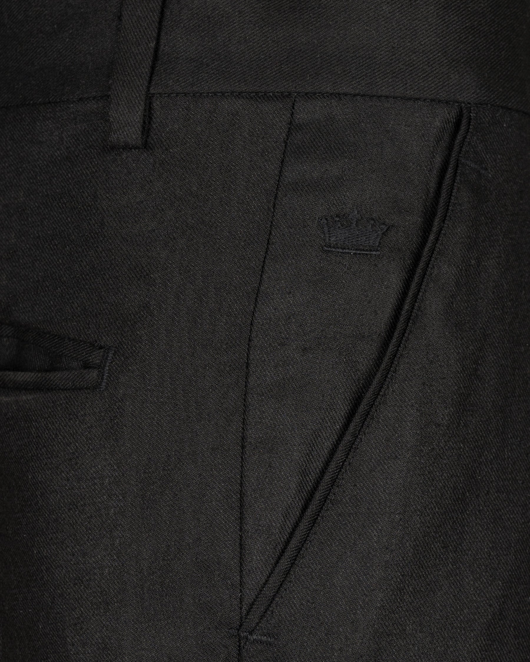 Shark Black Wool Rich Pant T1441-28, T1441-30, T1441-32, T1441-34, T1441-36, T1441-38, T1441-40, T1441-42, T1441-44