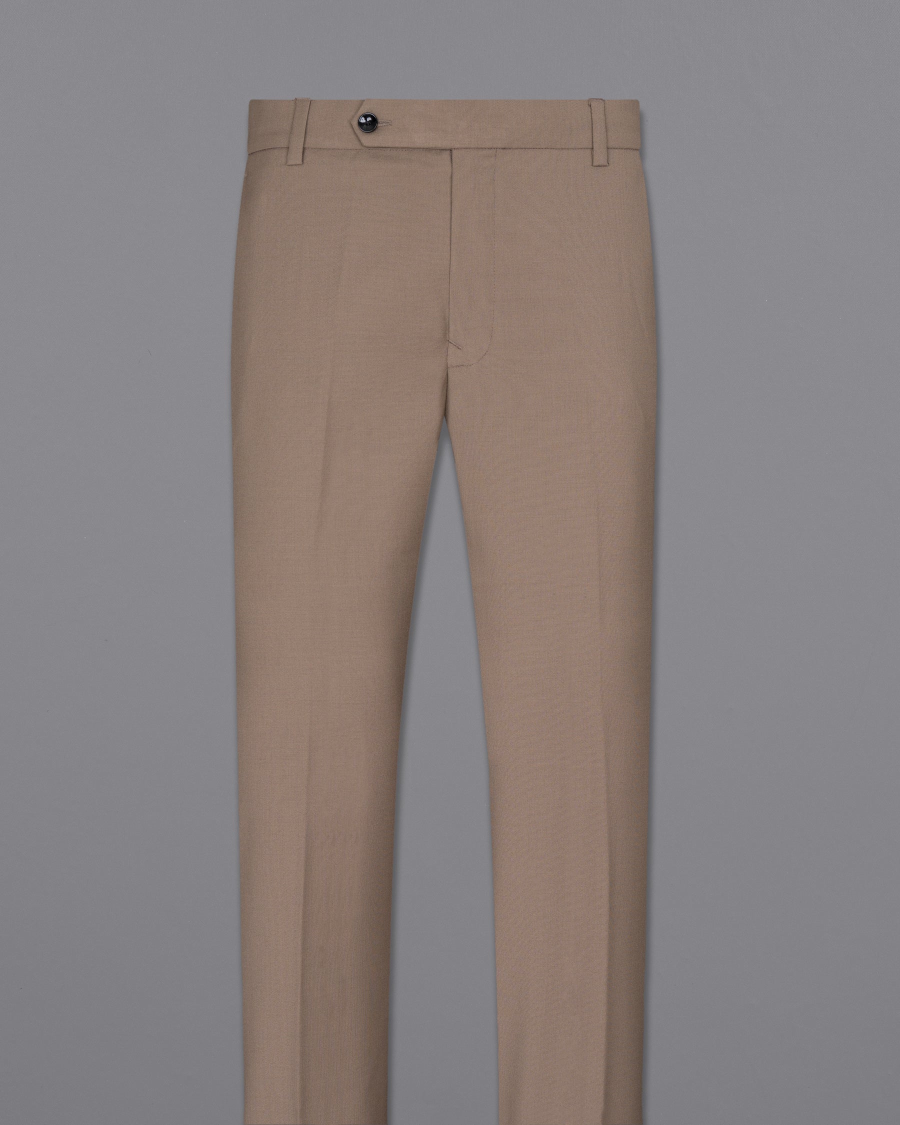 Sand Dune Brown Wool Rich Pant