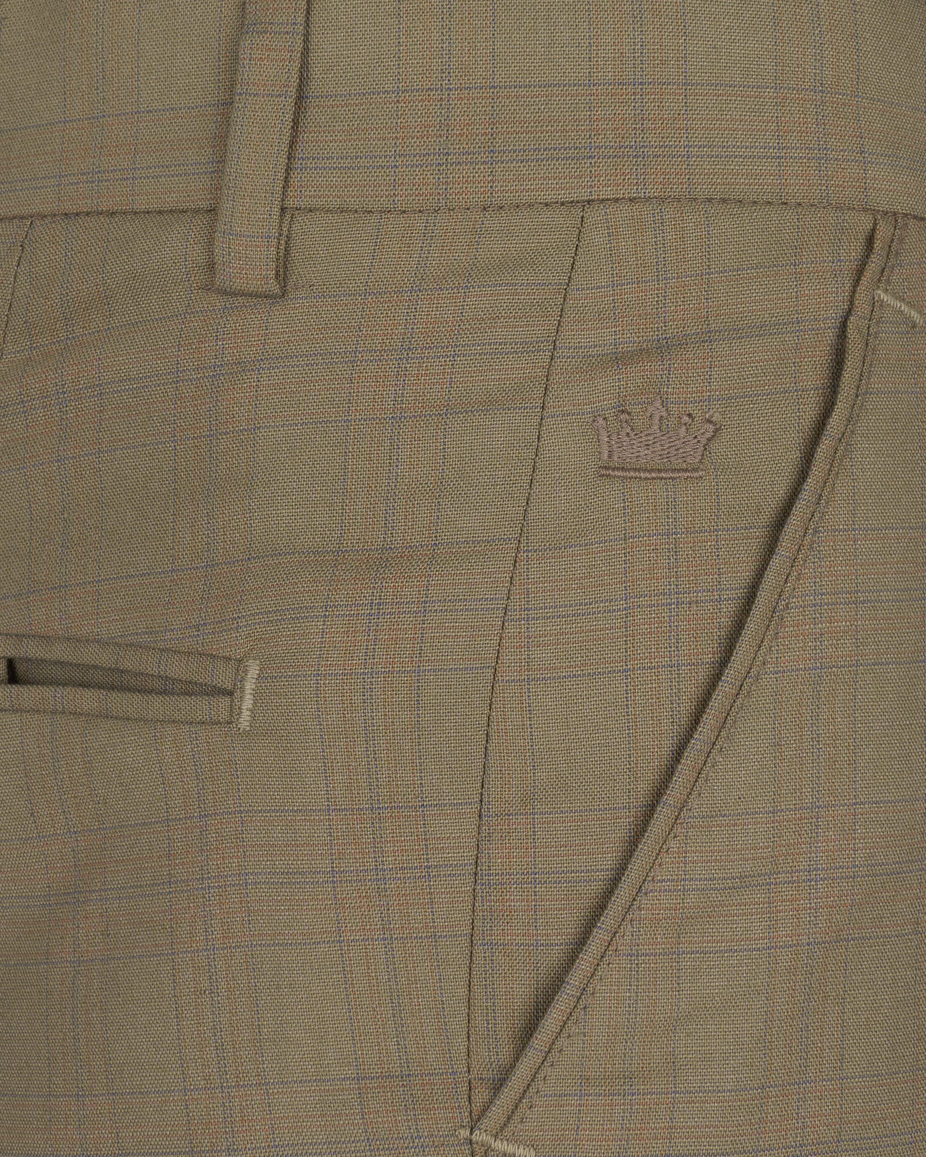 Clay Creek Plaid Wool Rich Pant