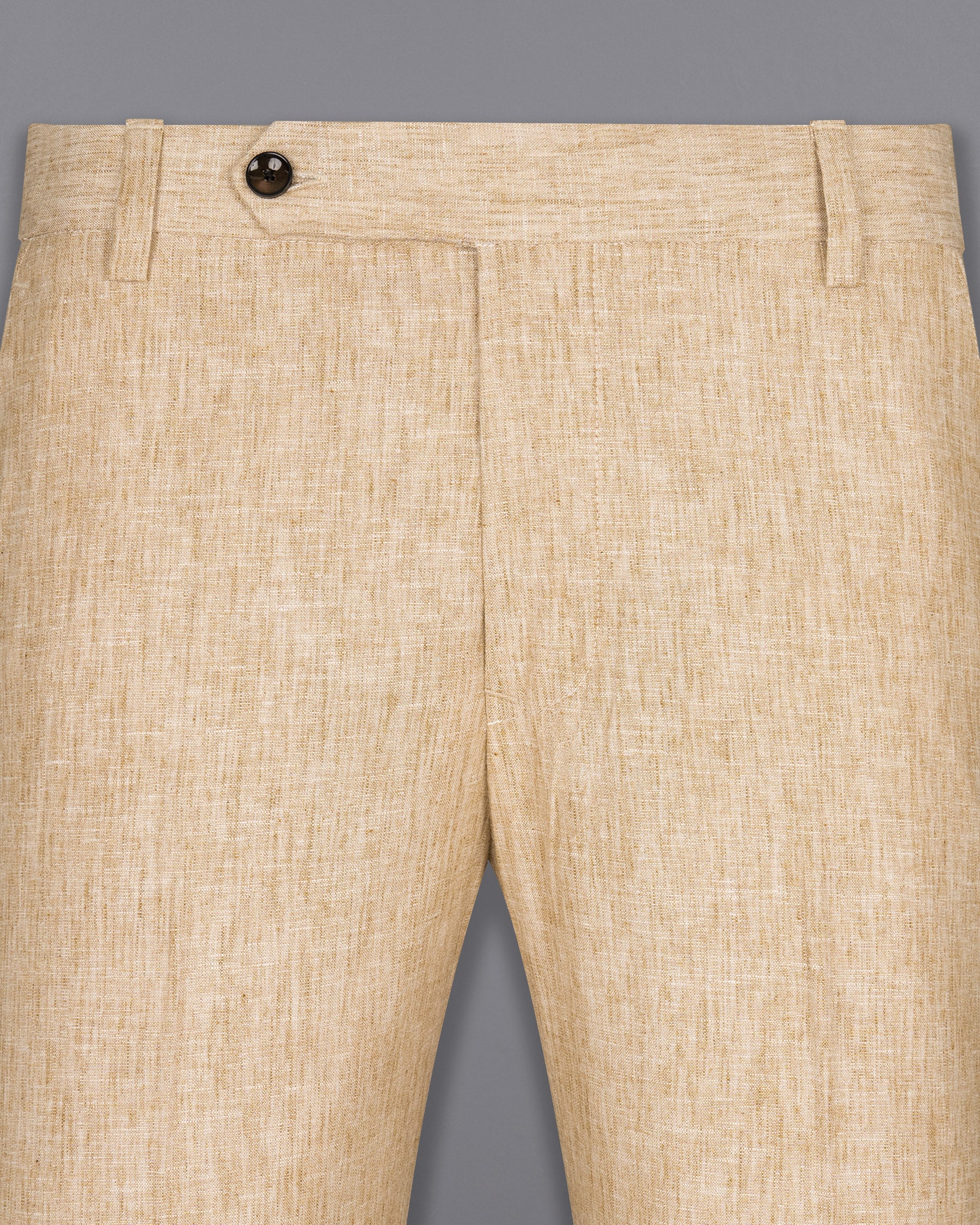 Cream Luxurious Linen Pant T1464-28, T1464-30, T1464-32, T1464-34, T1464-36, T1464-38, T1464-40, T1464-42, T1464-44