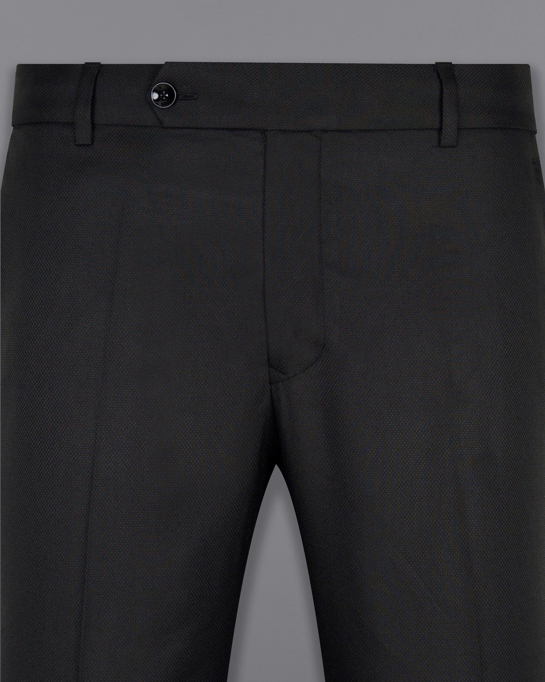 Piano Black Wool Rich Pant T1467-28, T1467-30, T1467-32, T1467-34, T1467-36, T1467-38, T1467-40, T1467-42, T1467-44