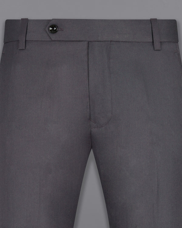 Mulled Grey Wool Rich Pant T1493-28, T1493-30, T1493-32, T1493-34, T1493-36, T1493-38, T1493-40, T1493-42, T1493-44