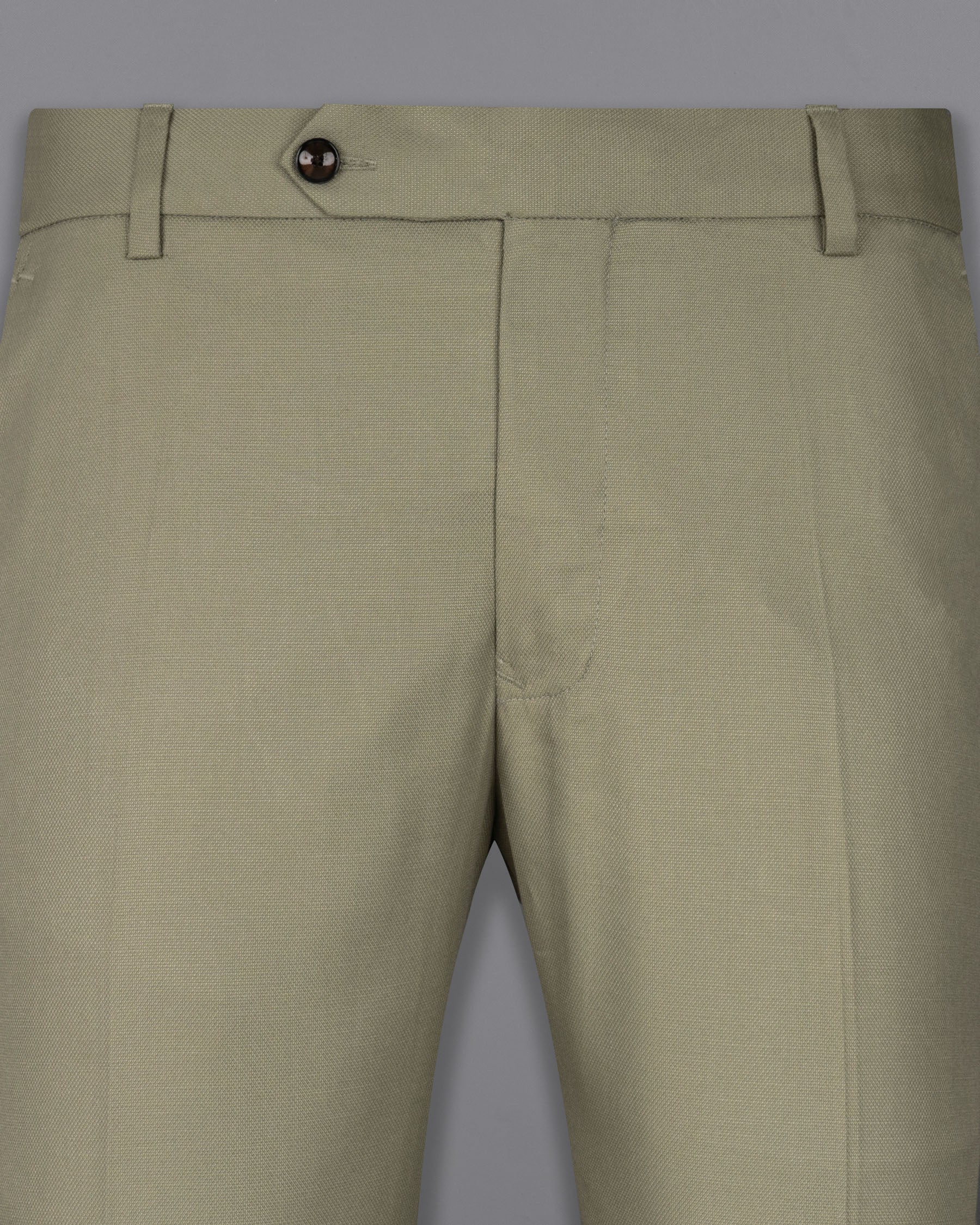 Schist Grey Wool Rich Pant