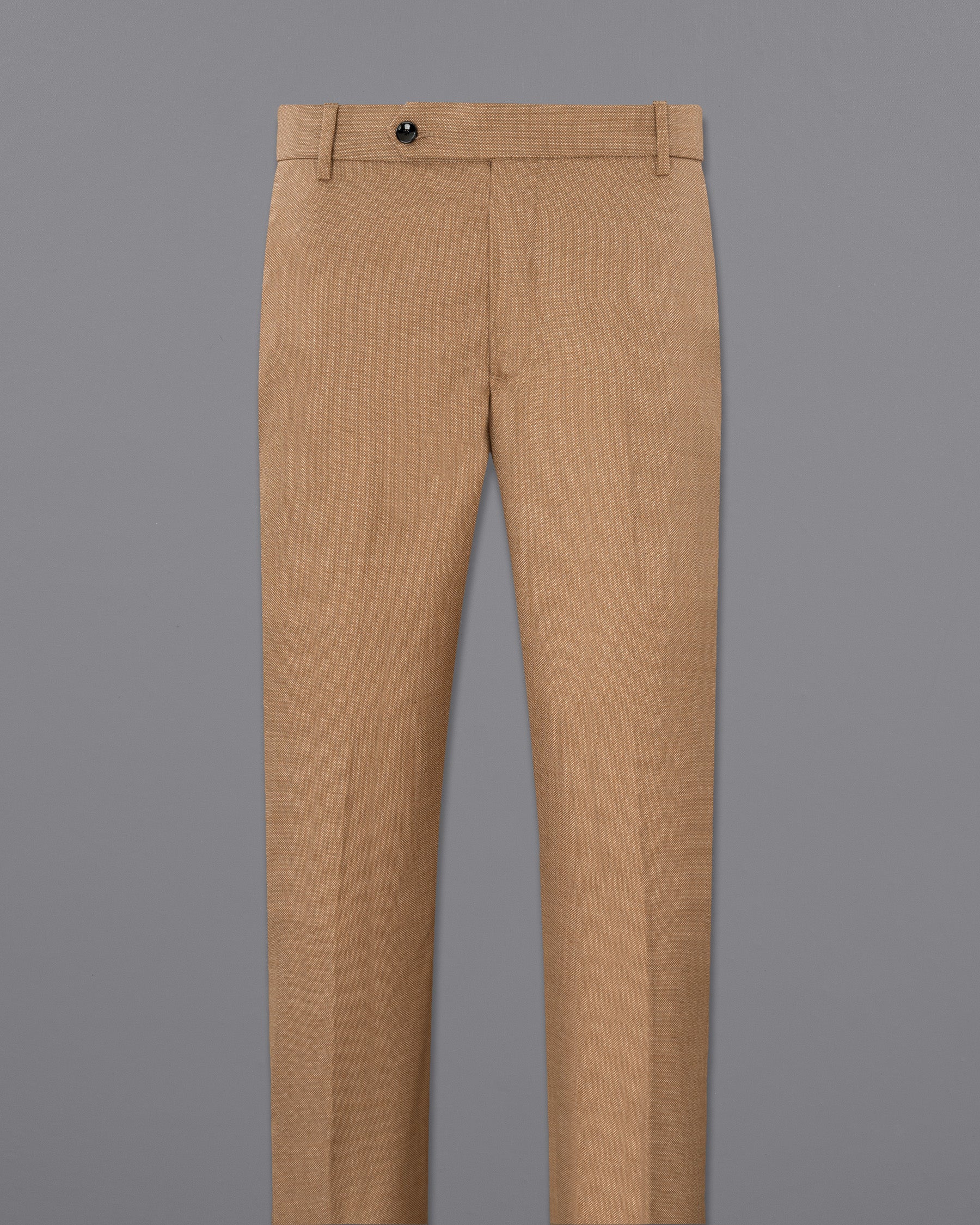 Brownish Dobby Textured Pant