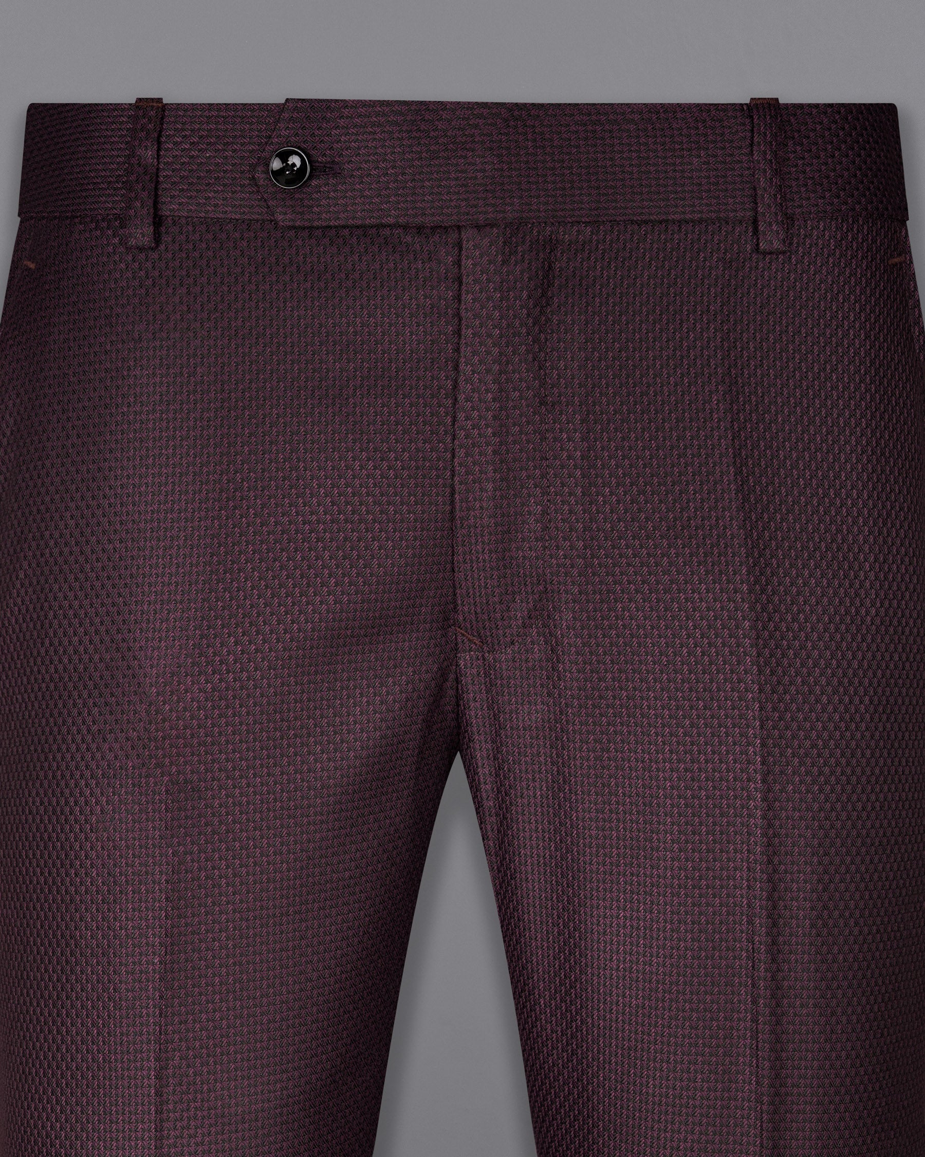 Rose Ebony Textured Pant