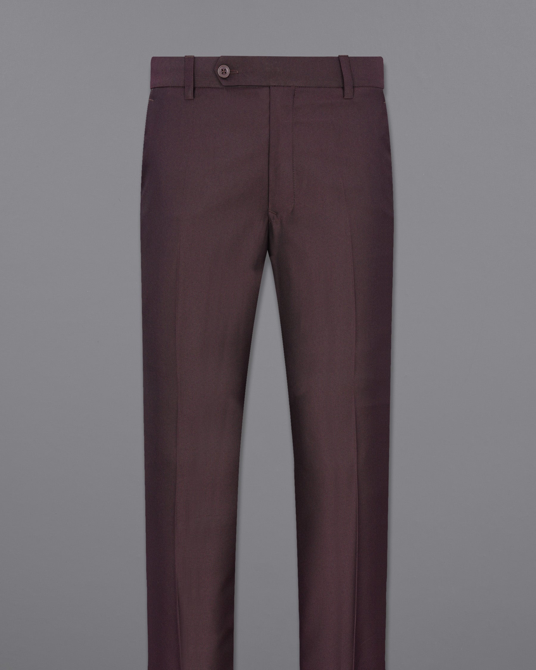 Bistre Wine Solid Pant T1937-28, T1937-30, T1937-32, T1937-34, T1937-36, T1937-38, T1937-40, T1937-42, T1937-44