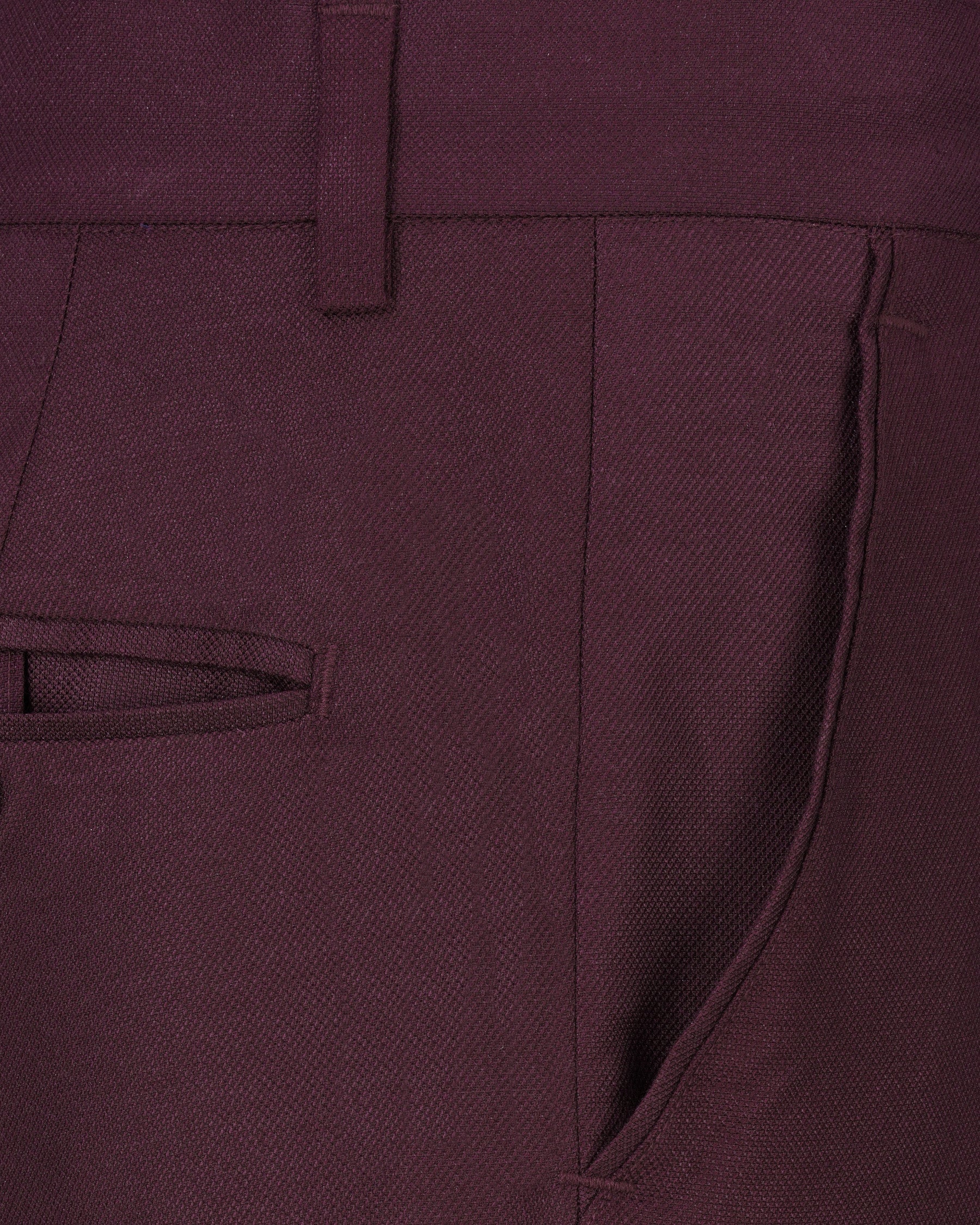 Cocoa Bean Maroon Pant T1998-28, T1998-30, T1998-32, T1998-34, T1998-36, T1998-38, T1998-40, T1998-42, T1998-44
