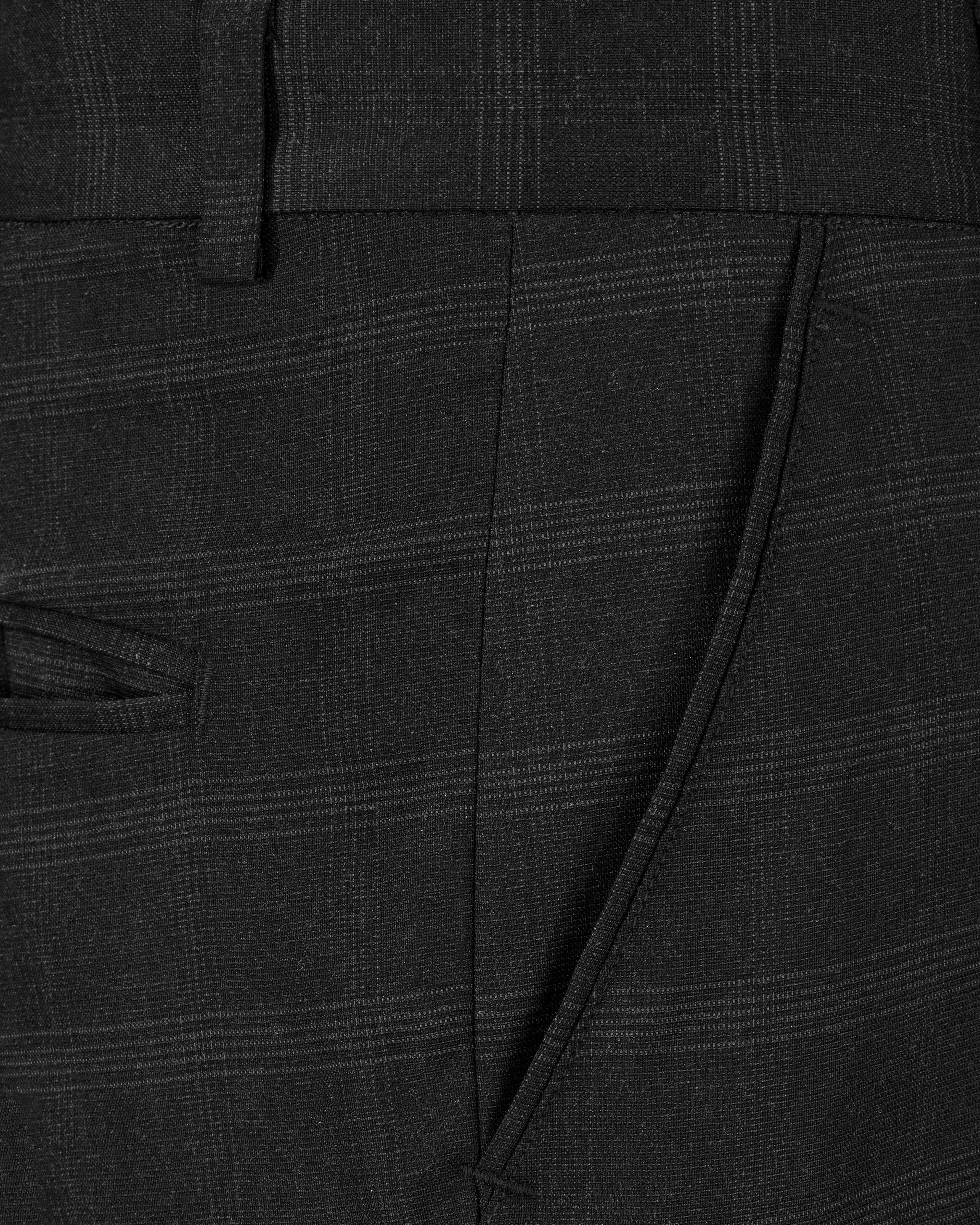 Thunder Black Plaid Pant T2050-28, T2050-30, T2050-32, T2050-34, T2050-36, T2050-38, T2050-40, T2050-42, T2050-44