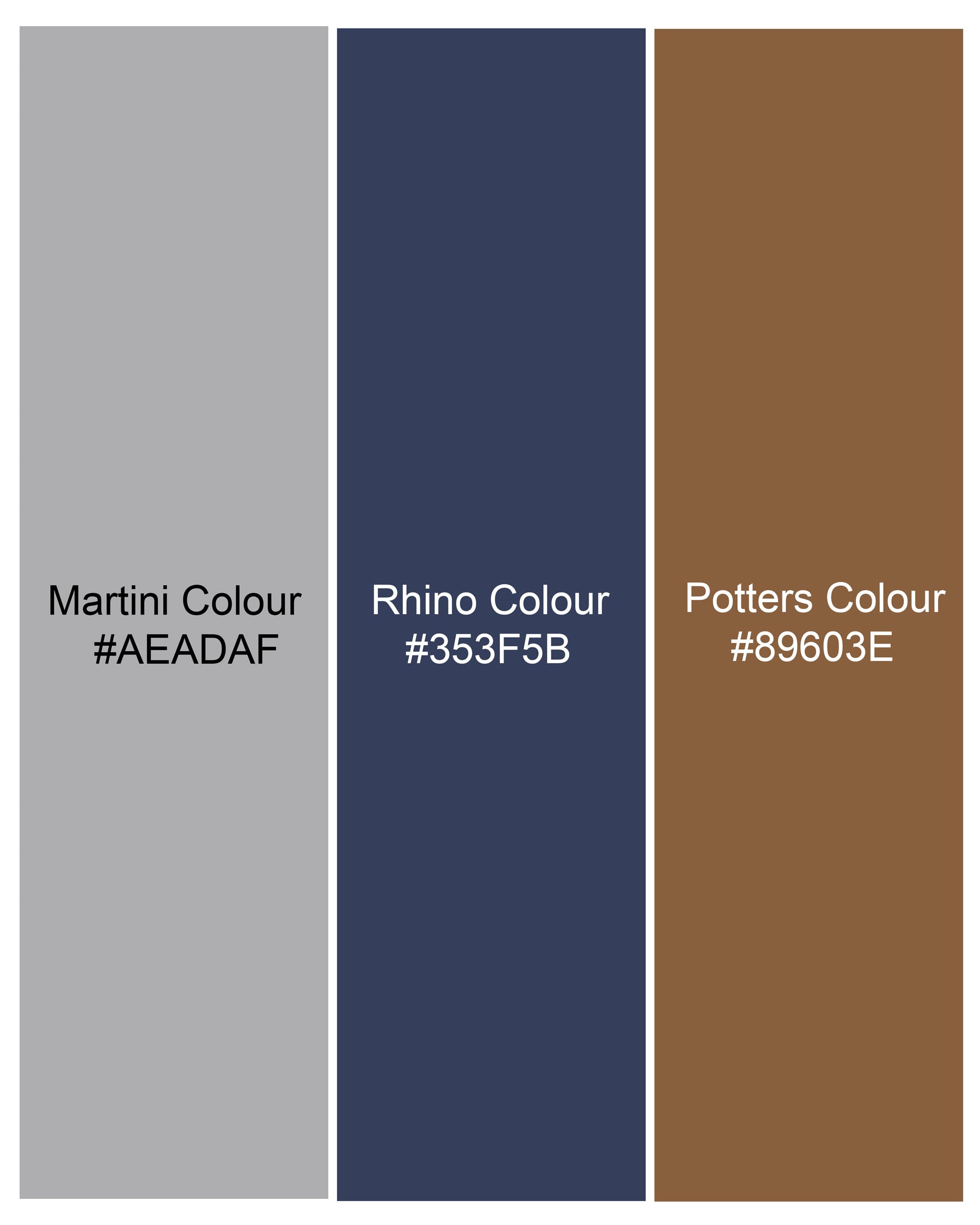 Martini Gray with Potters Brown Plaid Pant T2147-28, T2147-30, T2147-32, T2147-34, T2147-36, T2147-38, T2147-40, T2147-42, T2147-44