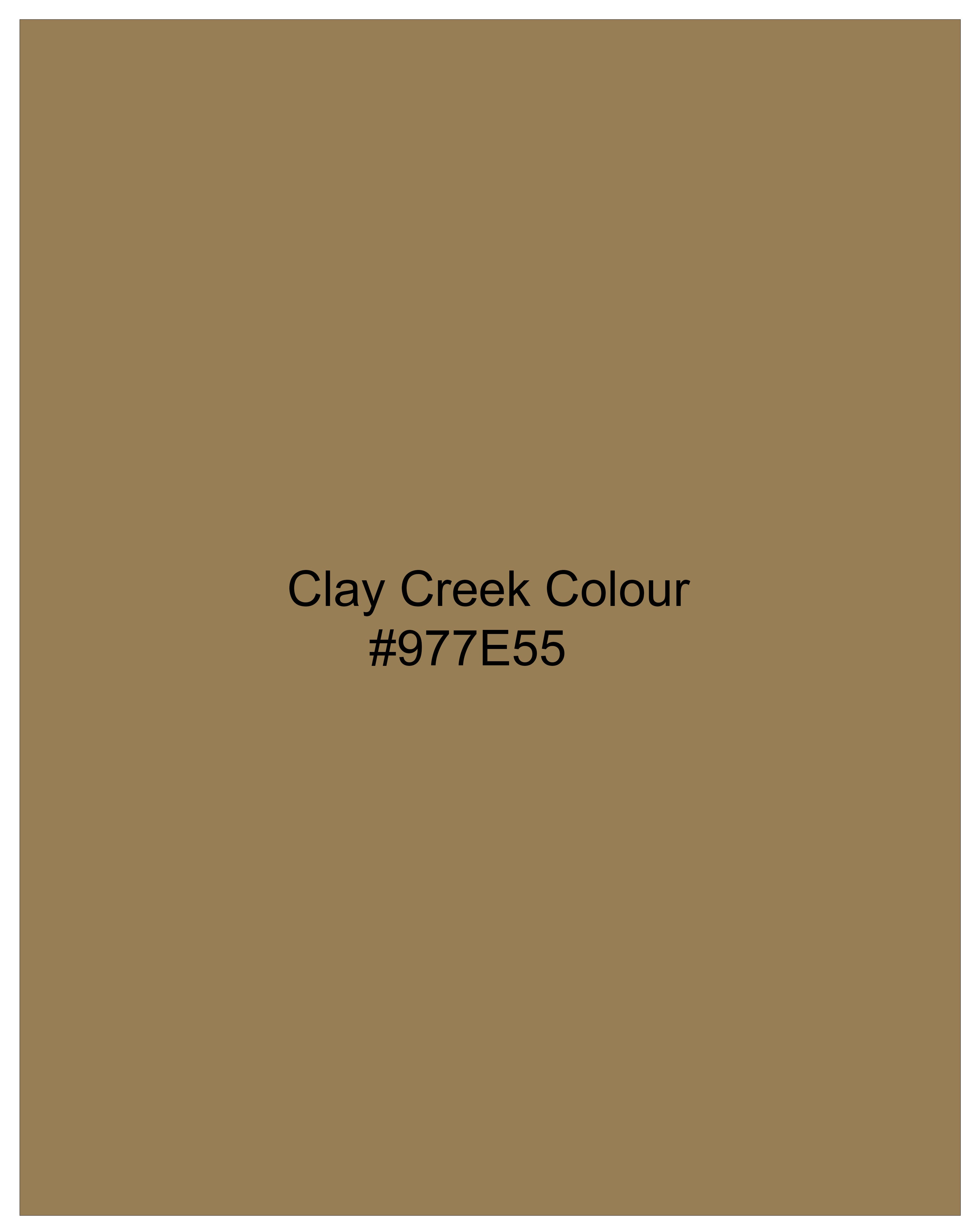 Clay Creek Brown Solid Pant T2330-28, T2330-30, T2330-32, T2330-34, T2330-36, T2330-38, T2330-40, T2330-42, T2330-44