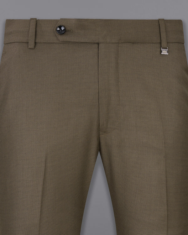 Fuscous Brown Textured Pants T2514-28, T2514-30, T2514-32, T2514-34, T2514-36, T2514-38, T2514-40, T2514-42, T2514-44