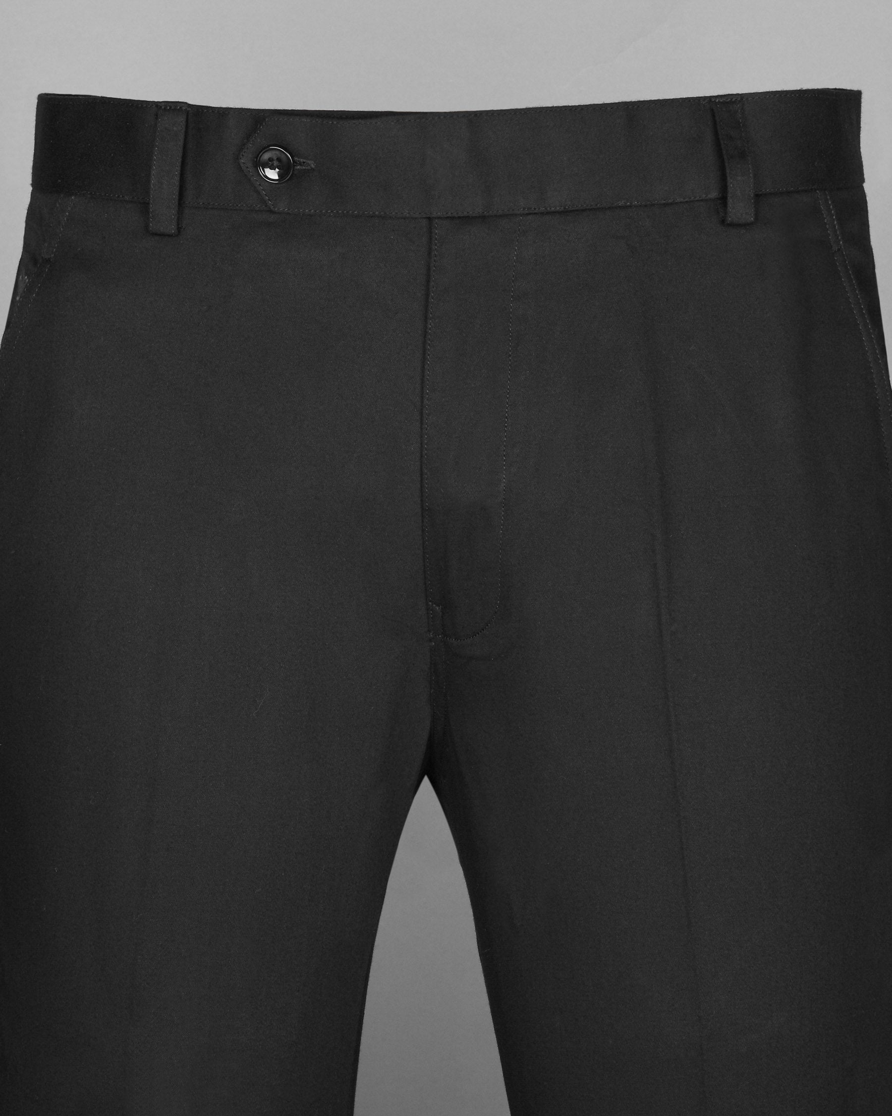 Coal Black lightweight Regular fit Cotton Pant T326-38, T326-34, T326-42, T326-28, T326-32, T326-44, T326-40, T326-30, T326-36