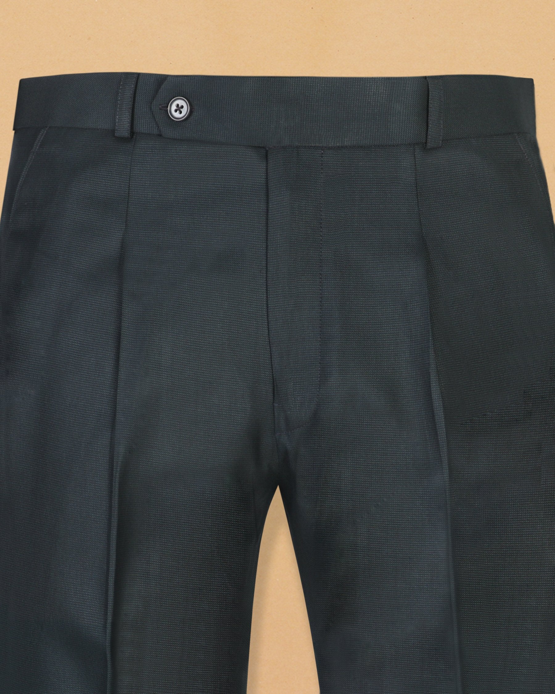 Peacock Blue Formal Pant