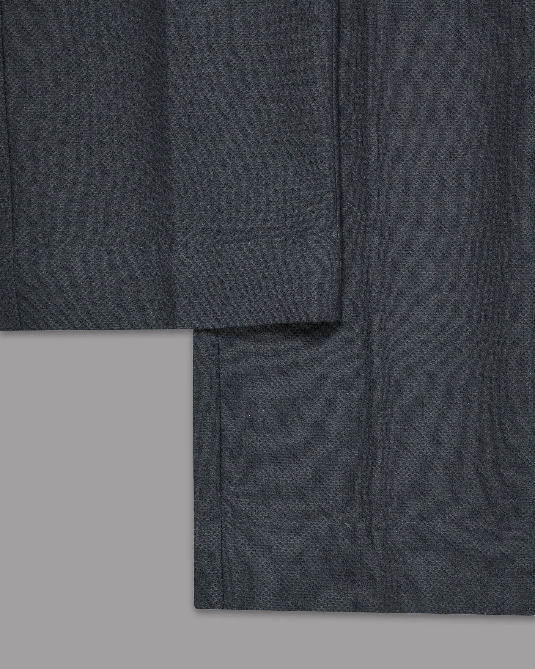 Grey Textured Cotton Trench Coat with Pant TCPT04SB-36, TCPT04SB-38, TCPT04SB-40, TCPT04SB-42, TCPT04SB-44, TCPT04SB-46, TCPT04SB-48, TCPT04SB-50, TCPT04SB-52, TCPT04SB-54, TCPT04SB-56, TCPT04SB-58, TCPT04SB-60