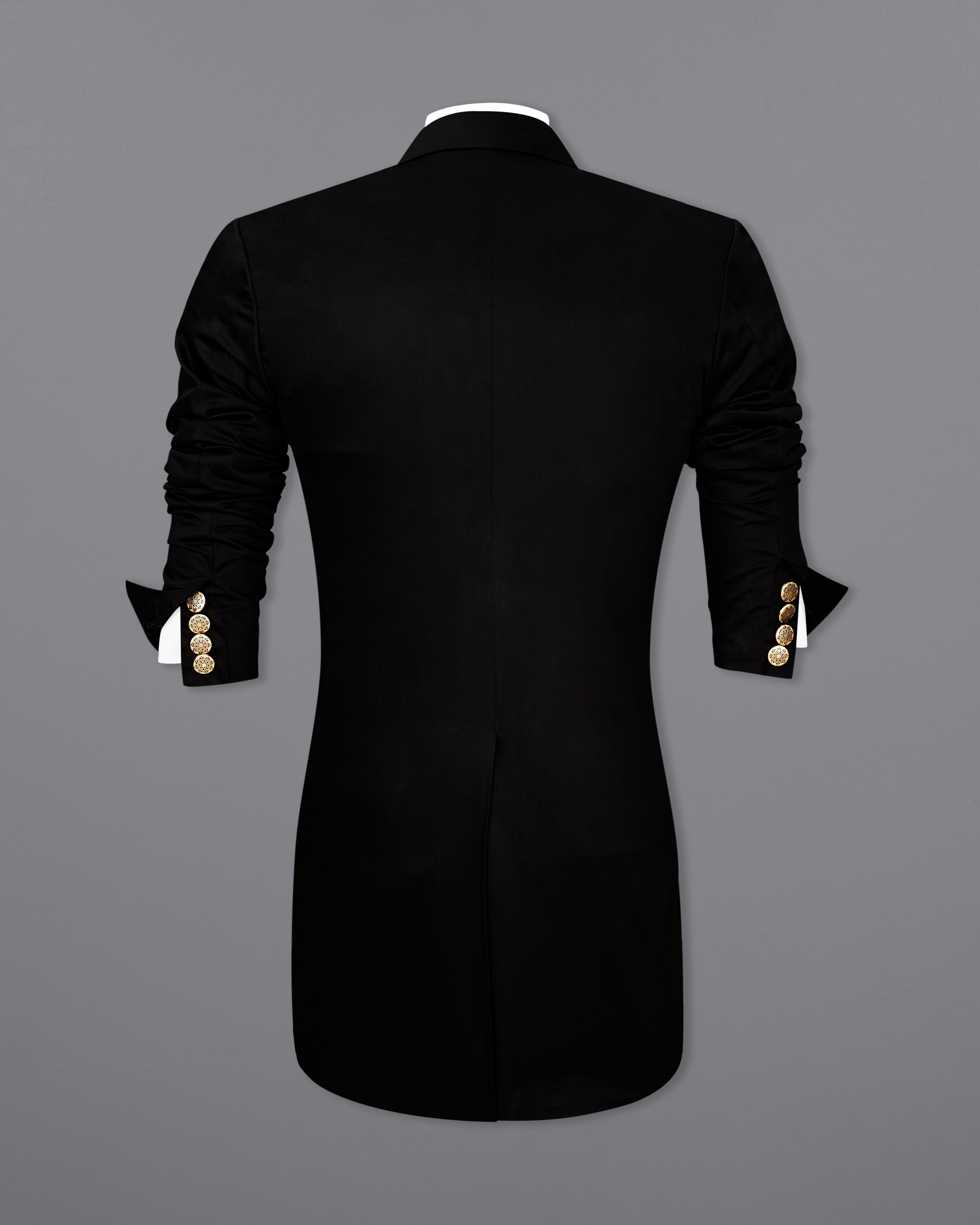 Jade Black Subtle Sheen Designer Trench Coat TCB2383-D242-36, TCB2383-D242-38, TCB2383-D242-40, TCB2383-D242-42, TCB2383-D242-44, TCB2383-D242-46, TCB2383-D242-48, TCB2383-D242-50, TCB2383-D242-52, TCB2383-D242-54, TCB2383-D242-56, TCB2383-D242-58, TCB2383-D242-60