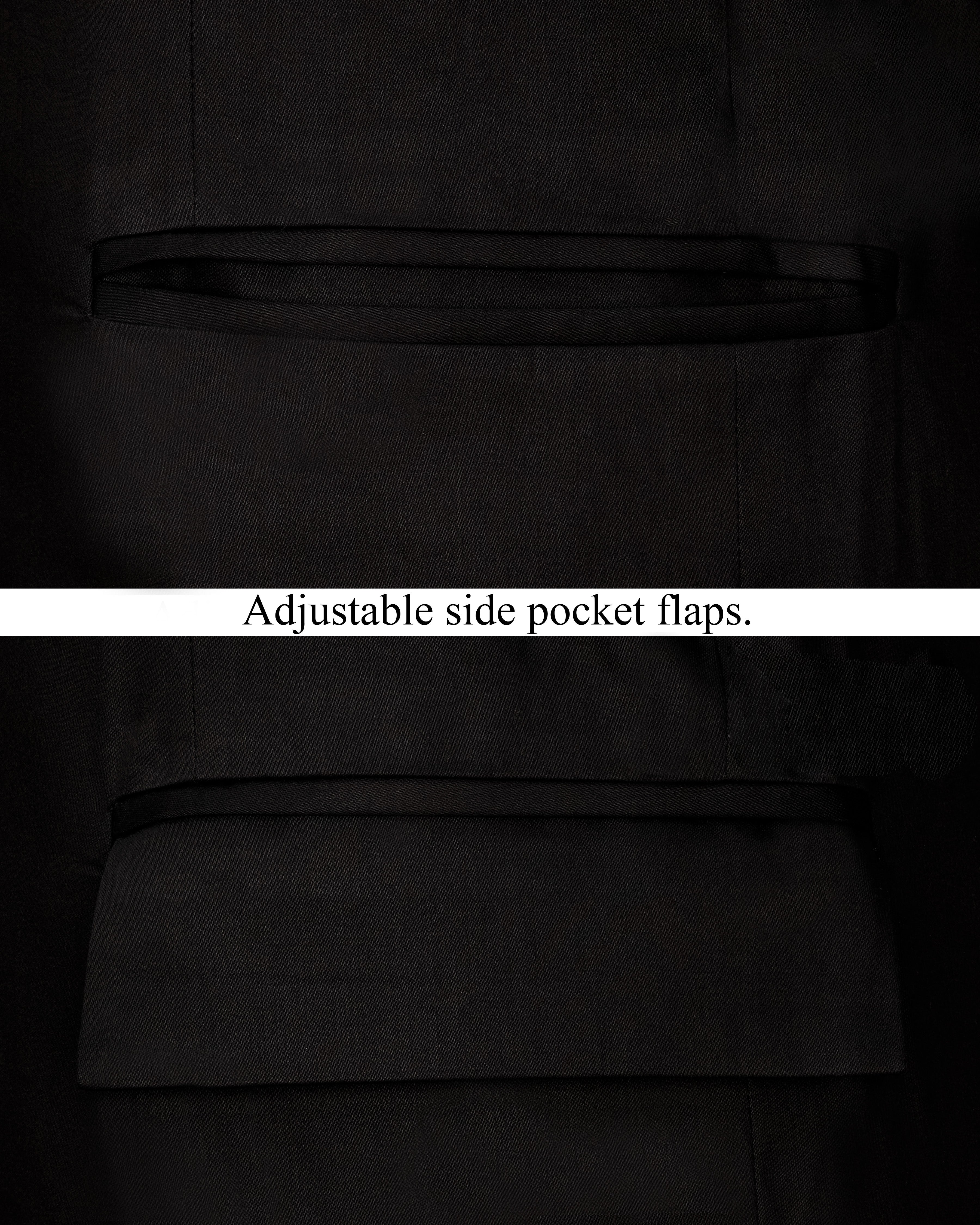 Jade Black Subtle Sheen Designer Trench Coat TCB2383-D242-36, TCB2383-D242-38, TCB2383-D242-40, TCB2383-D242-42, TCB2383-D242-44, TCB2383-D242-46, TCB2383-D242-48, TCB2383-D242-50, TCB2383-D242-52, TCB2383-D242-54, TCB2383-D242-56, TCB2383-D242-58, TCB2383-D242-60