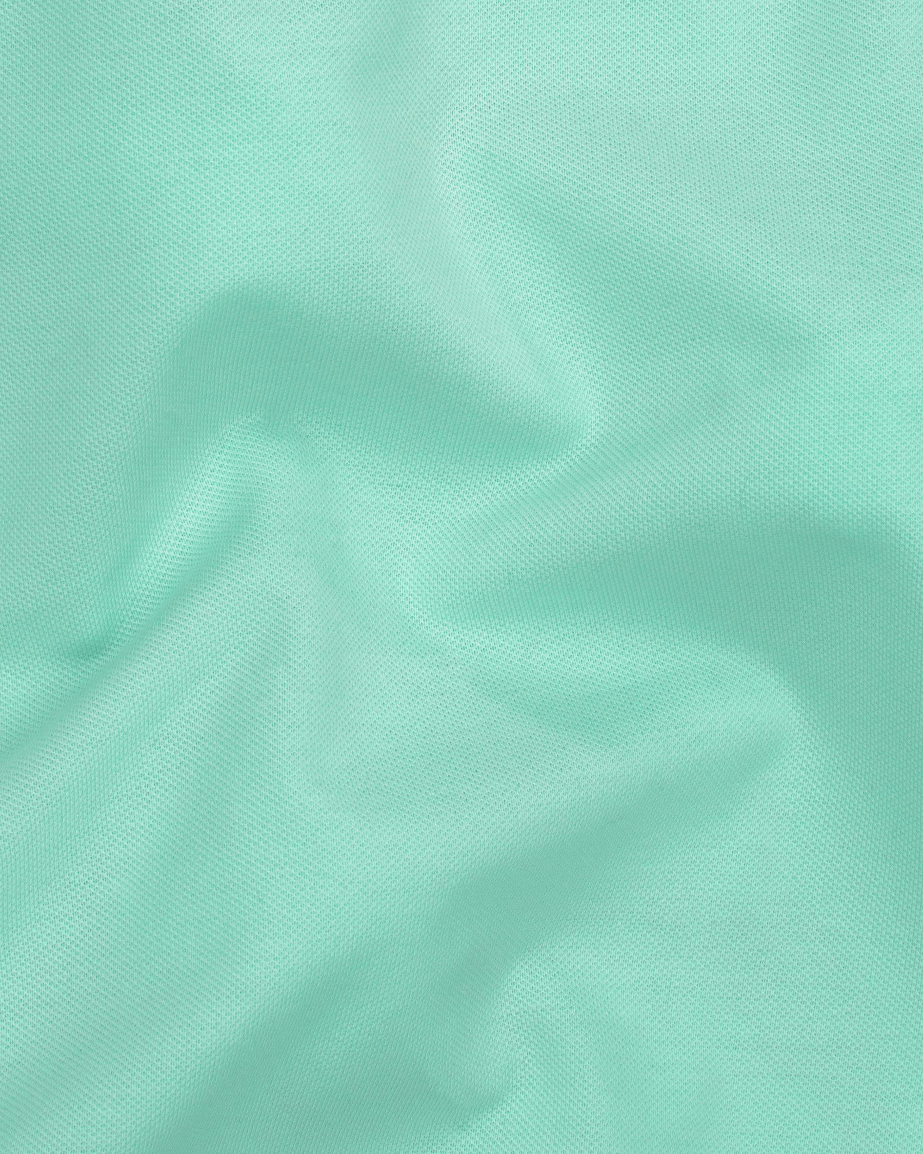 Beach Glass Green Super Soft Organic Cotton Mercerised Pique Polo TS350-S, TS350-M, TS350-L, TS350-XL, TS350-XXL