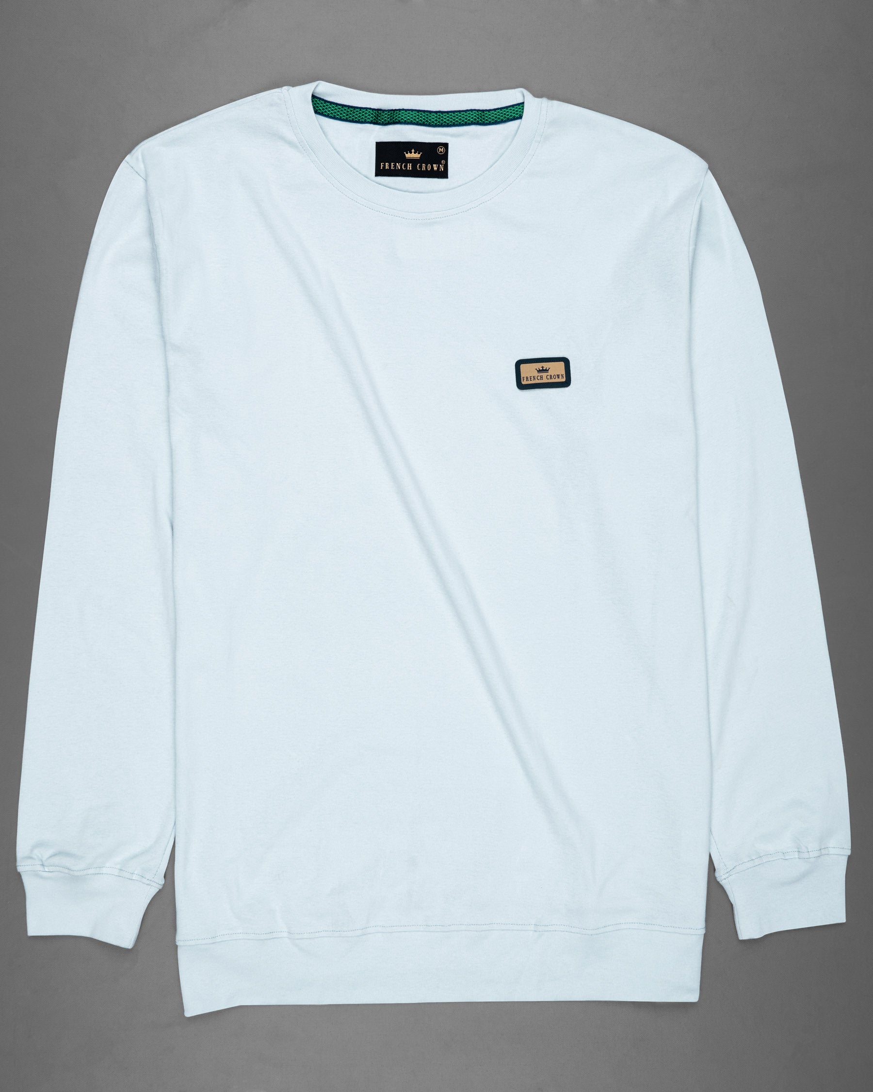 Pattents Blue Full Sleeve Premium Cotton Jersey Sweatshirt TS444-F, TS444-M, TS444-L, TS444-XL, TS444-XXL