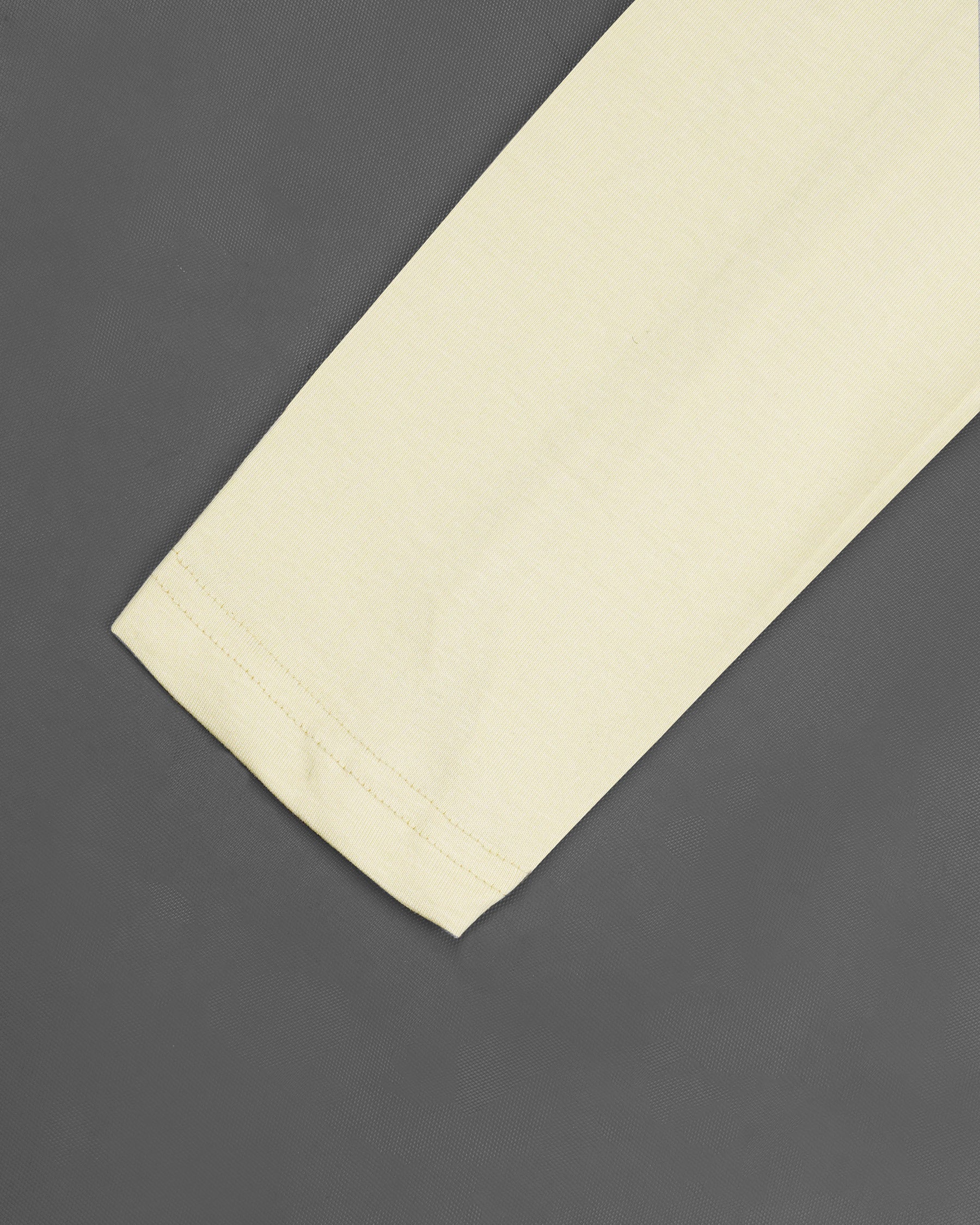 Periglacial Cream with Zeus Black Patch Design Organic Cotton Mercerised Pique Polo TS598-S, TS598-M, TS598-L, TS598-XL, TS598-XXL