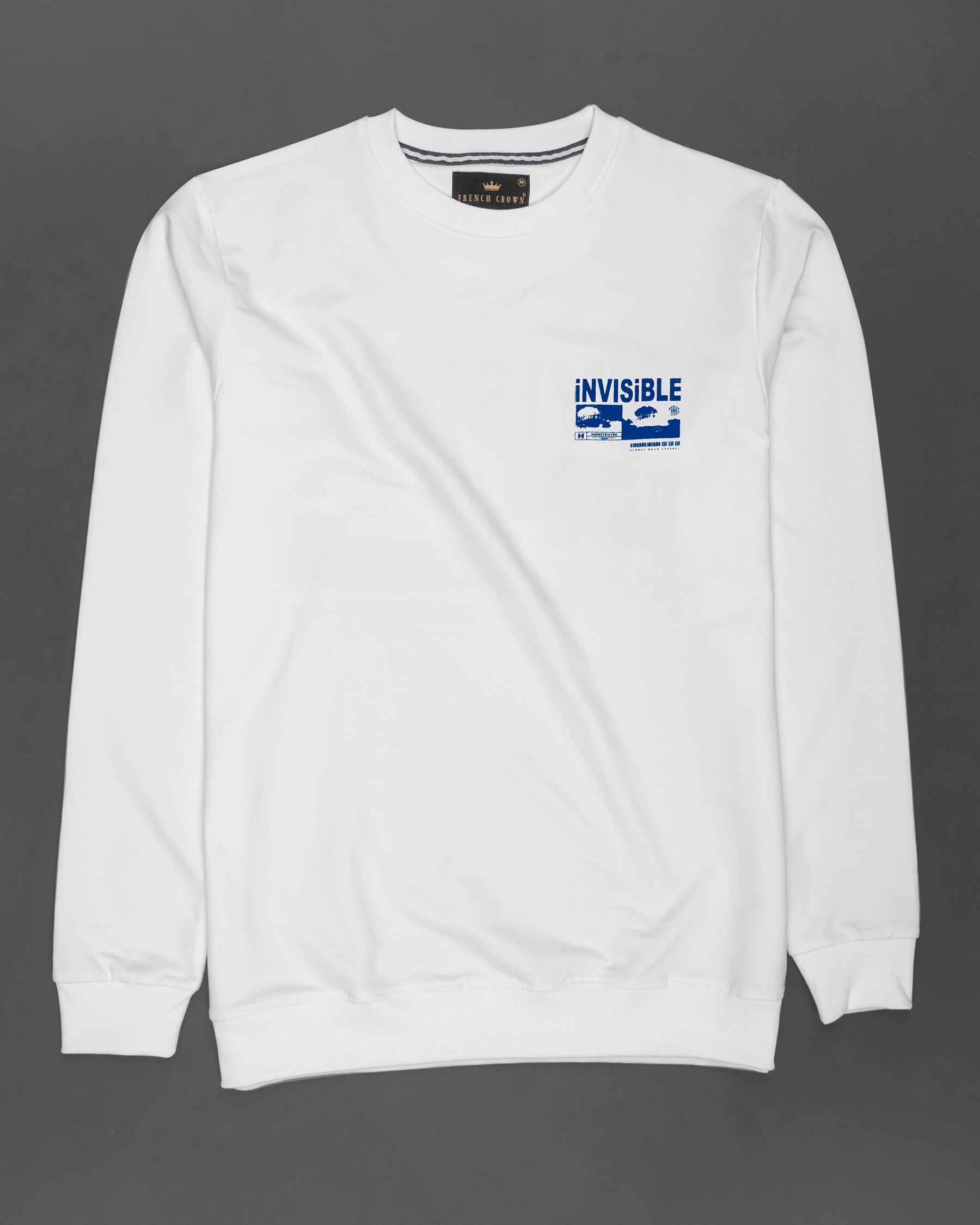 Bright White Premium Cotton Sweatshirt TS600-S, TS600-M, TS600-L, TS600-XL, TS600-XXL