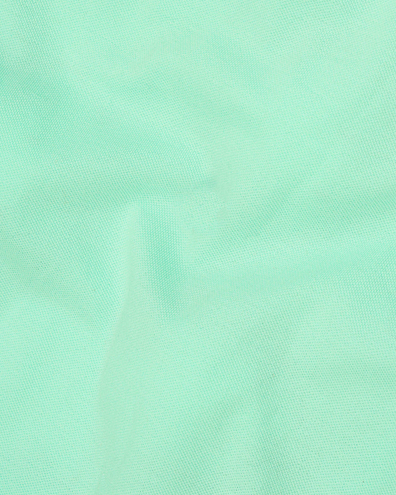 Magin Mint Green Super Soft Organic Pique Polo TS615-S, TS615-M, TS615-L, TS615-XL, TS615-XXL, TS615-3XL, TS615-4XL