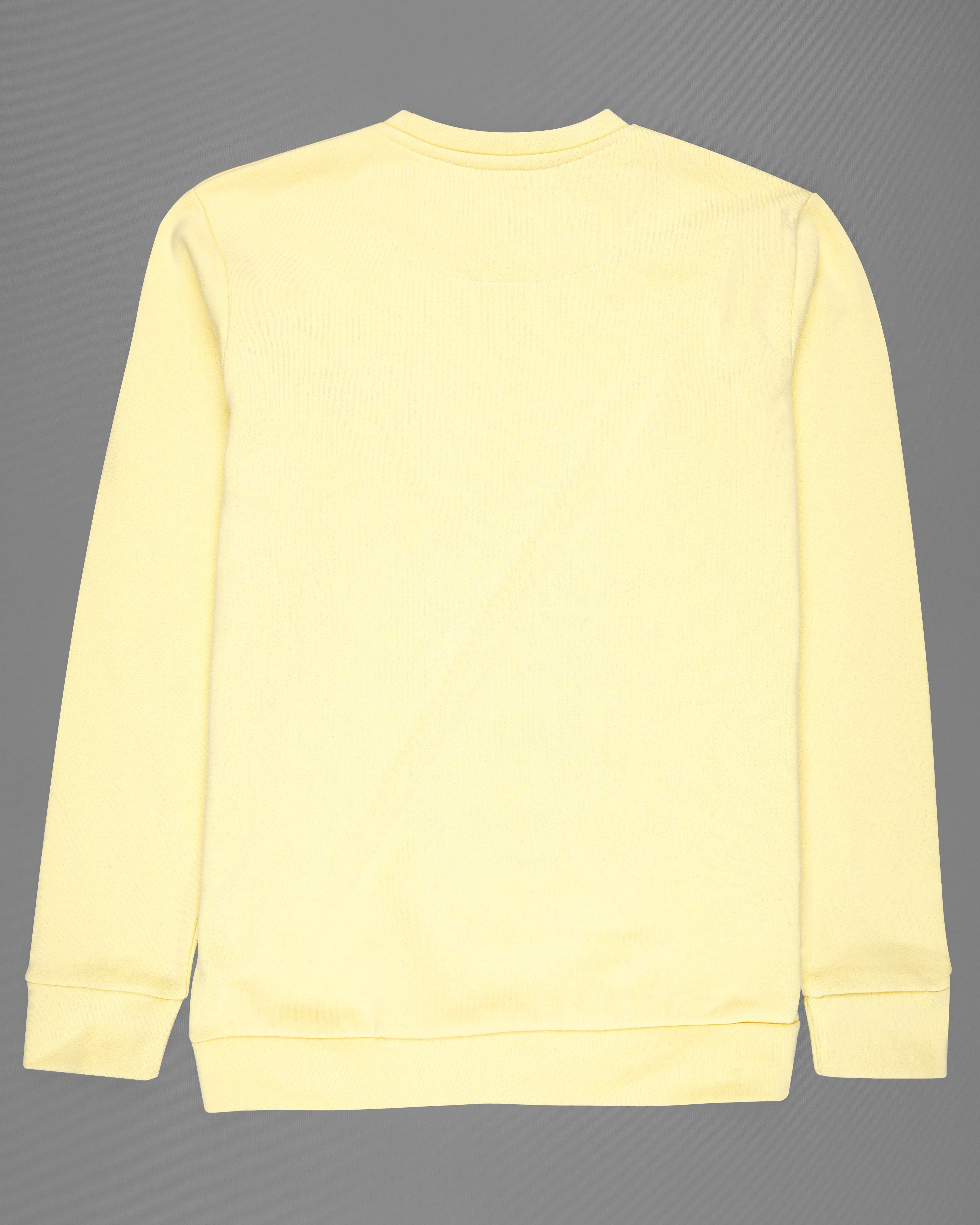 Colonial Yellow Full Sleeve Premium Cotton Heavyweight Sweatshirt TS617-S, TS617-M, TS617-L, TS617-XL, TS617-XXL