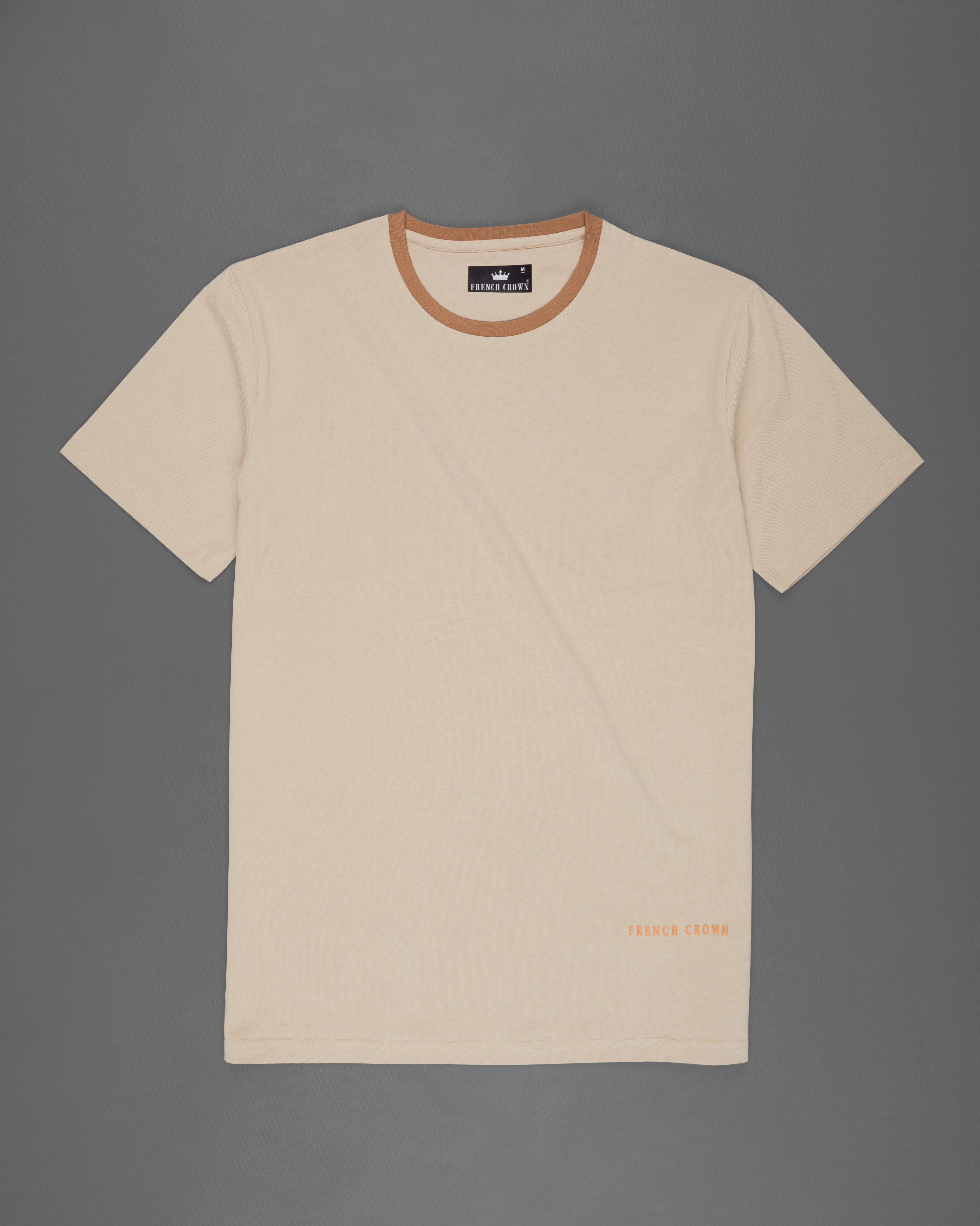 Thistle Cream Premium Cotton Organic T-shirt TS645-S, TS645-M, TS645-L, TS645-XL, TS645-XXL