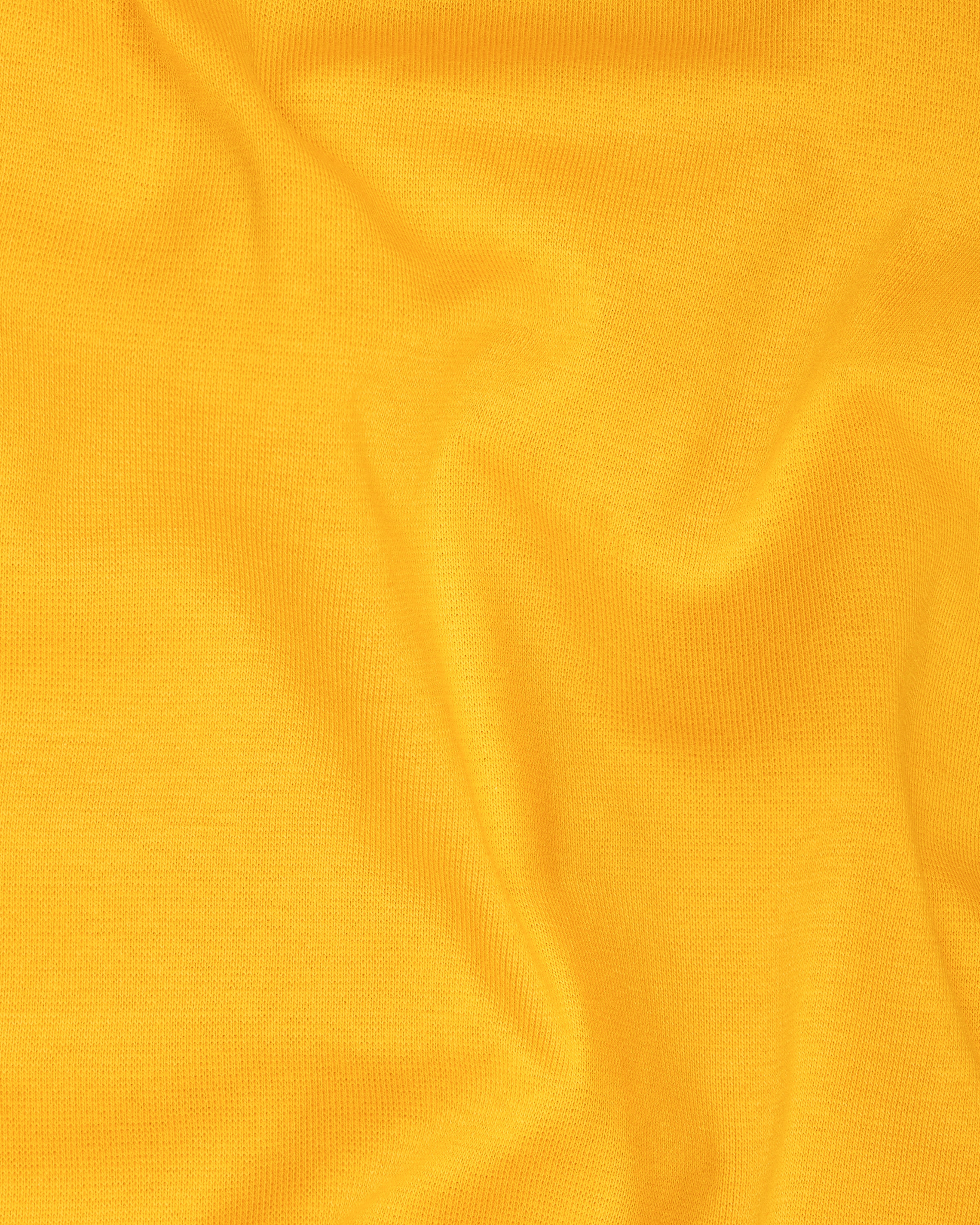Macaroni Yellow with a Black Patch Pocket Premium Jersey Sweatshirt TS699-S, TS699-M, TS699-L, TS699-XL, TS699-XXL