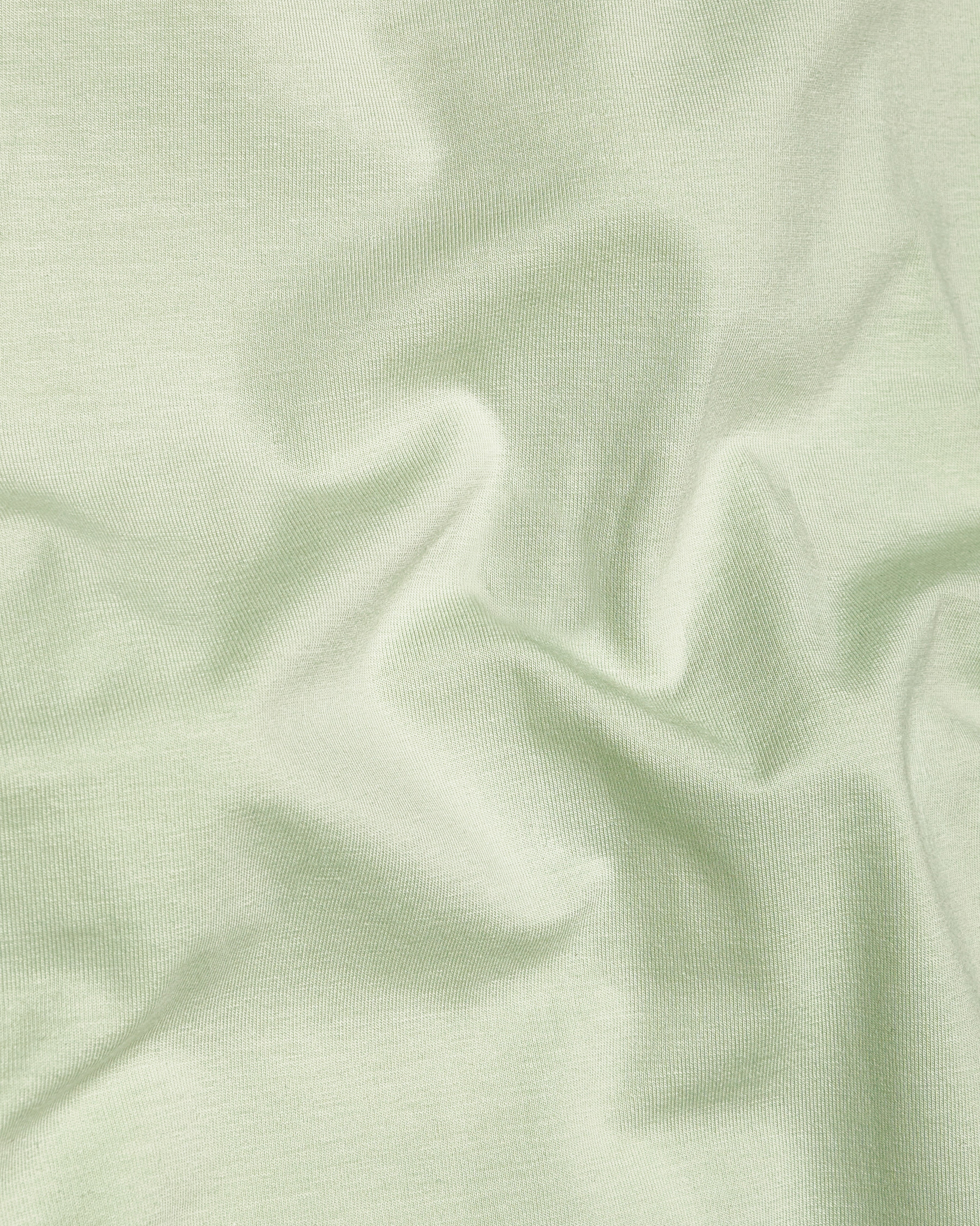 Timberwolf Green Embroidered Organic Designer T-shirt TS027-W03-S, TS027-W03-M, TS027-W03-L, TS027-W03-XL, TS027-W03-XXL