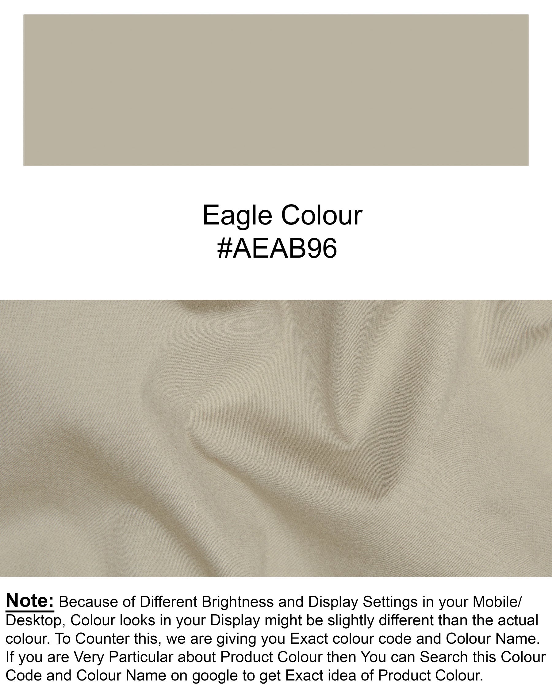 Eagle Grey Premium Cotton Waistcoat