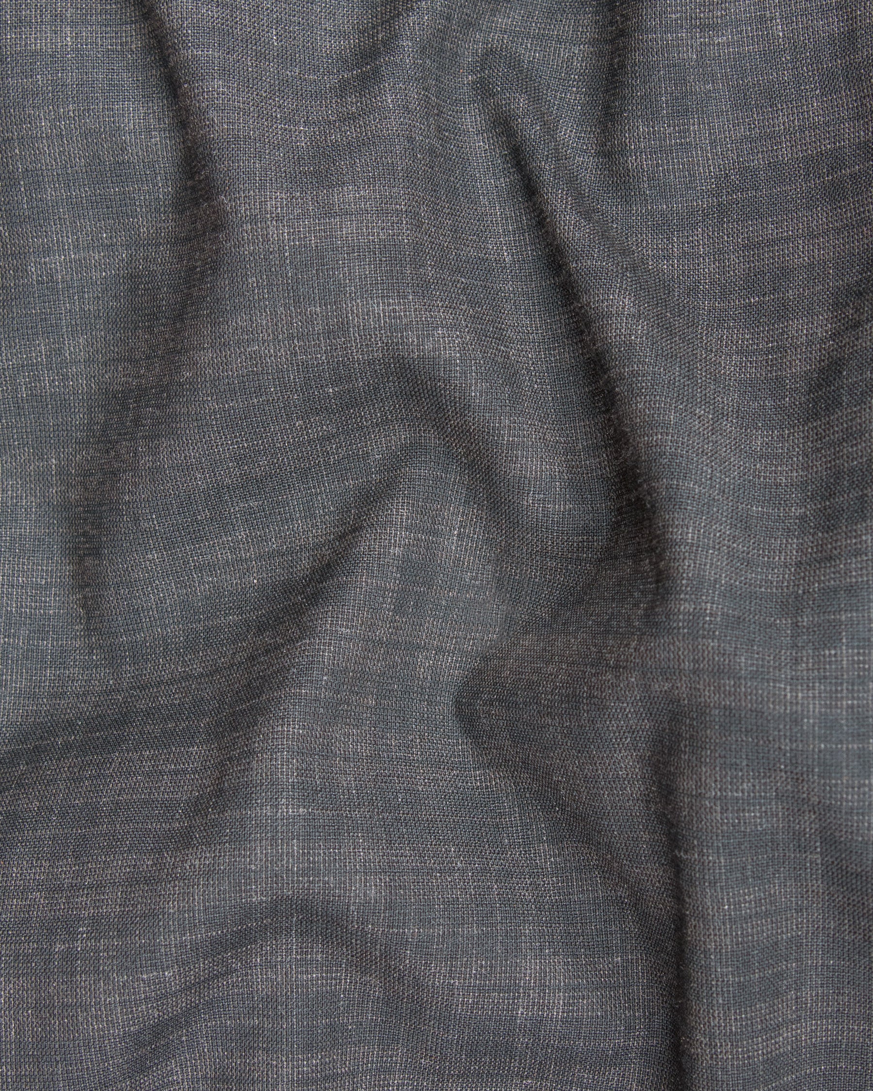 Mid Gray Wool Rich Waistcoat