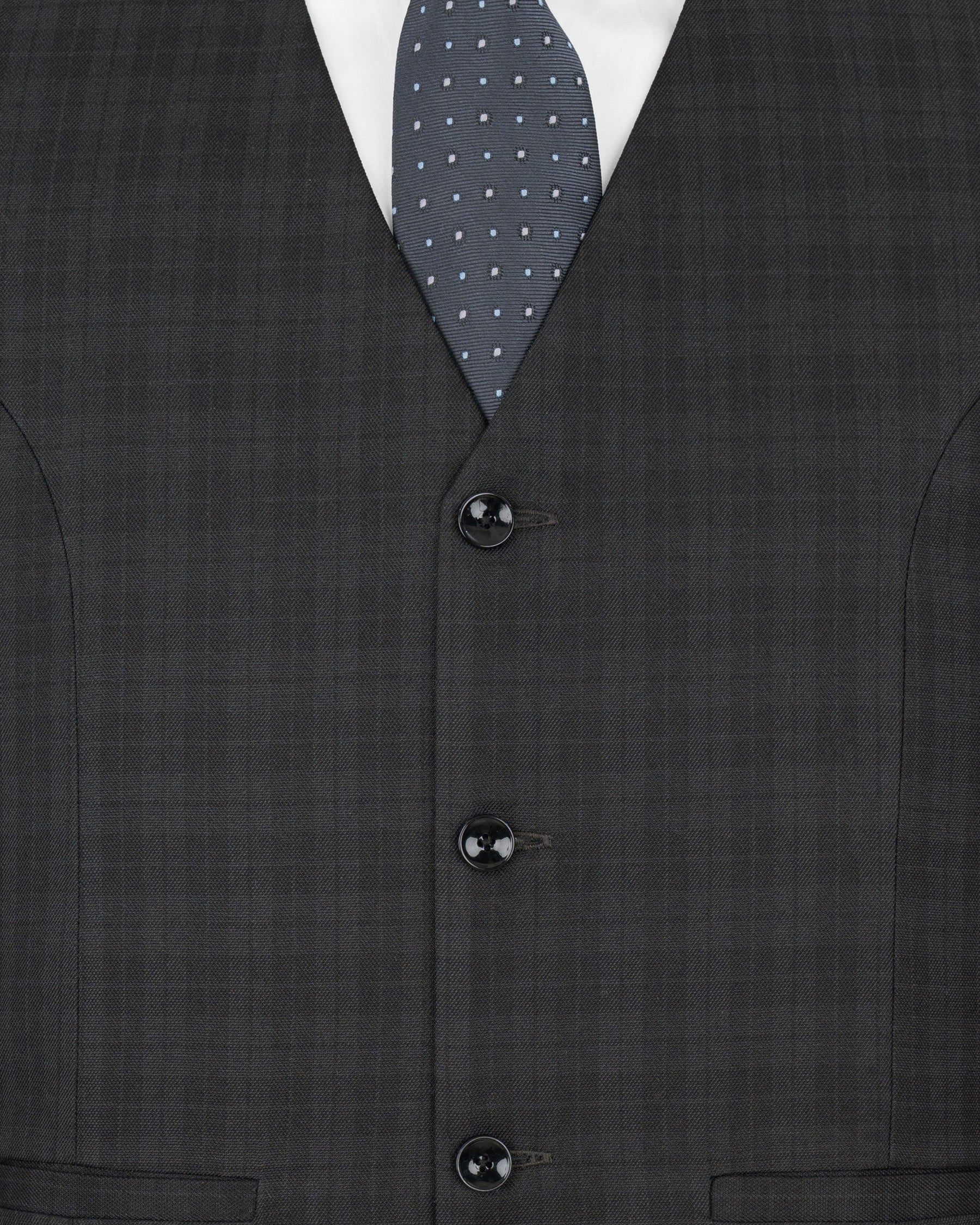 Mine Shaft Gray Plaid Waistcoat V1758-36, V1758-38, V1758-40, V1758-42, V1758-44, V1758-46, V1758-48, V1758-50, V1758-52, V1758-54, V1758-56, V1758-58, V1758-60