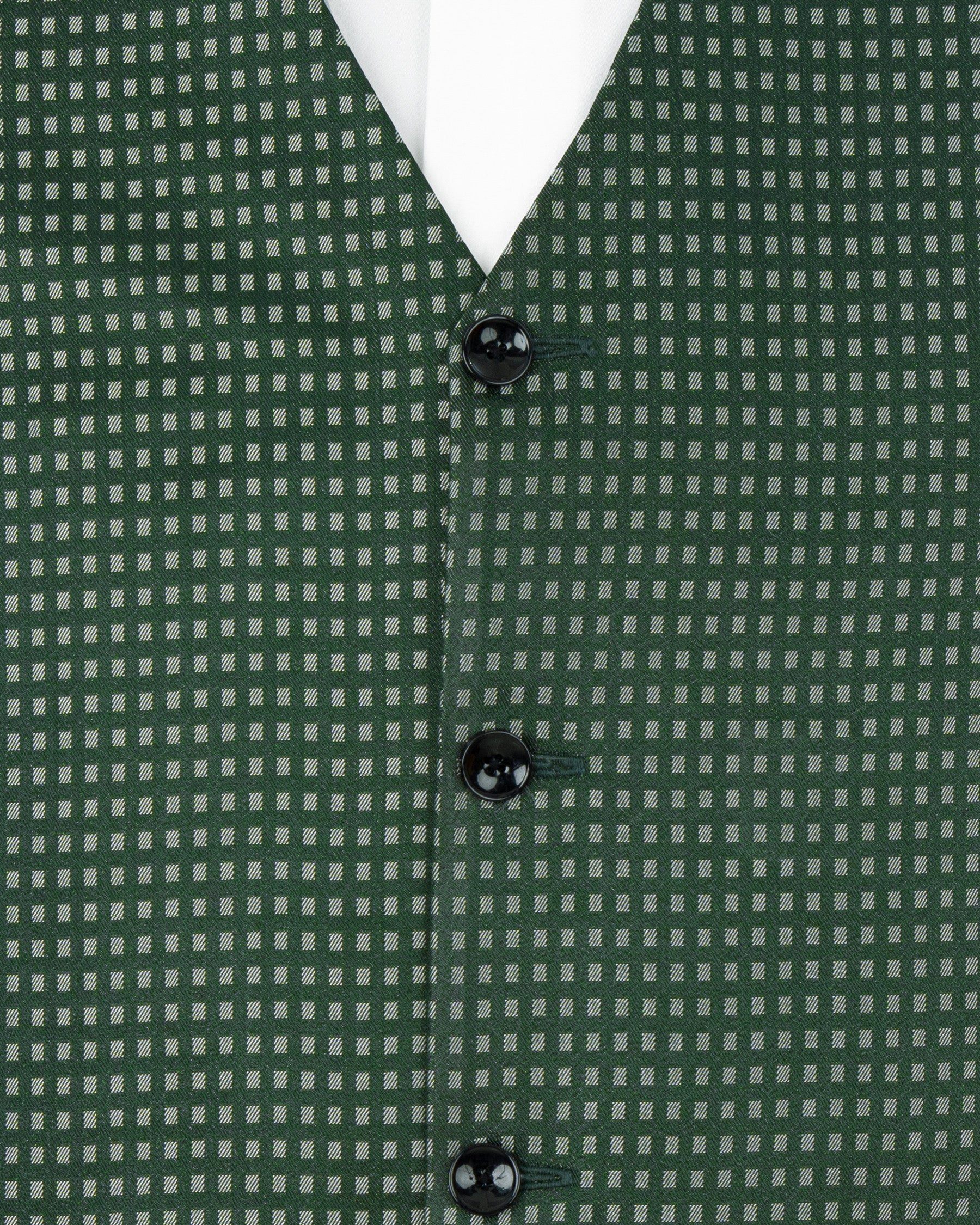Everglade Green Square Textured Waistcoat V1770-36, V1770-38, V1770-40, V1770-42, V1770-44, V1770-46, V1770-48, V1770-50, V1770-52, V1770-54, V1770-56, V1770-58, V1770-60