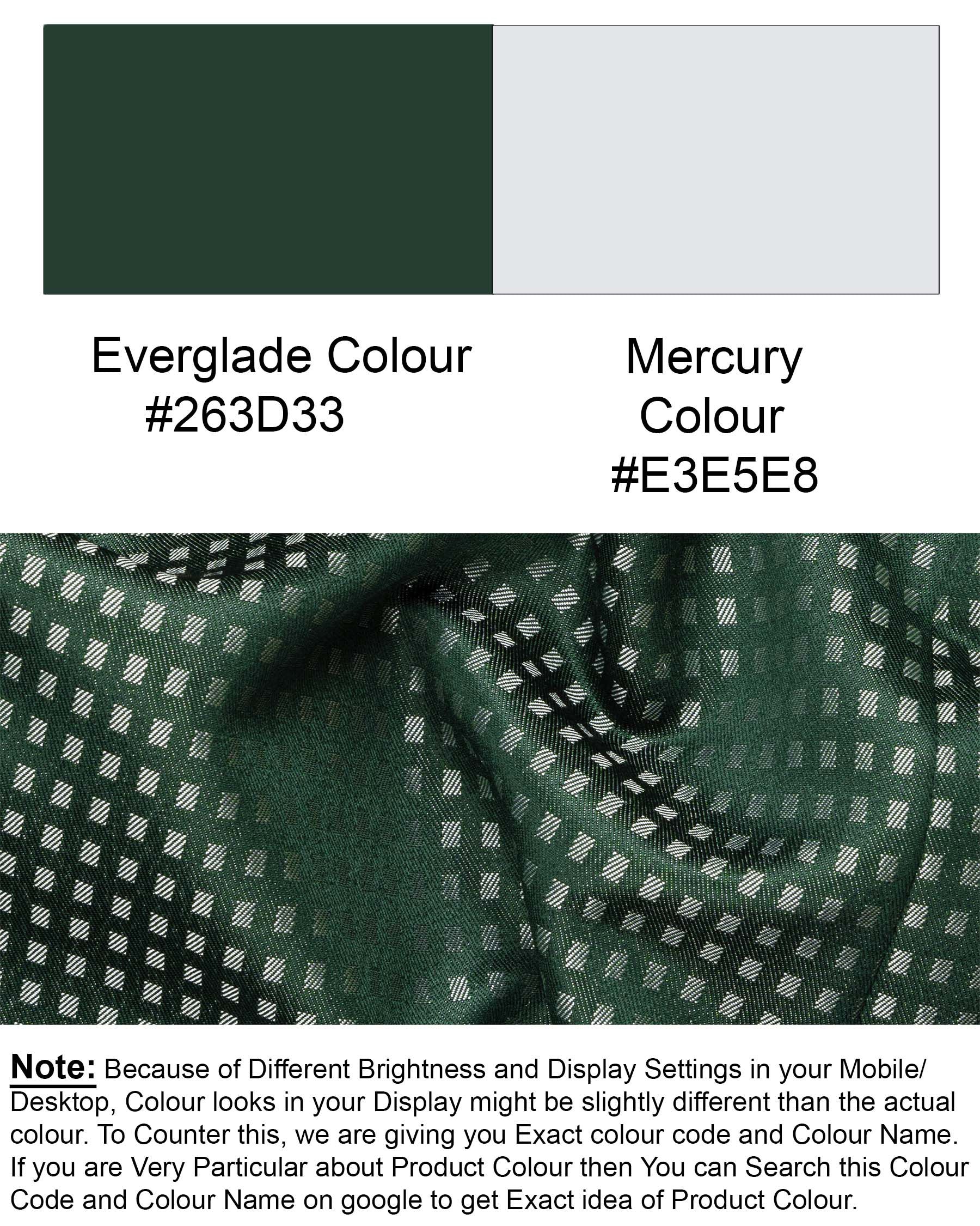 Everglade Green Square Textured Waistcoat V1770-36, V1770-38, V1770-40, V1770-42, V1770-44, V1770-46, V1770-48, V1770-50, V1770-52, V1770-54, V1770-56, V1770-58, V1770-60