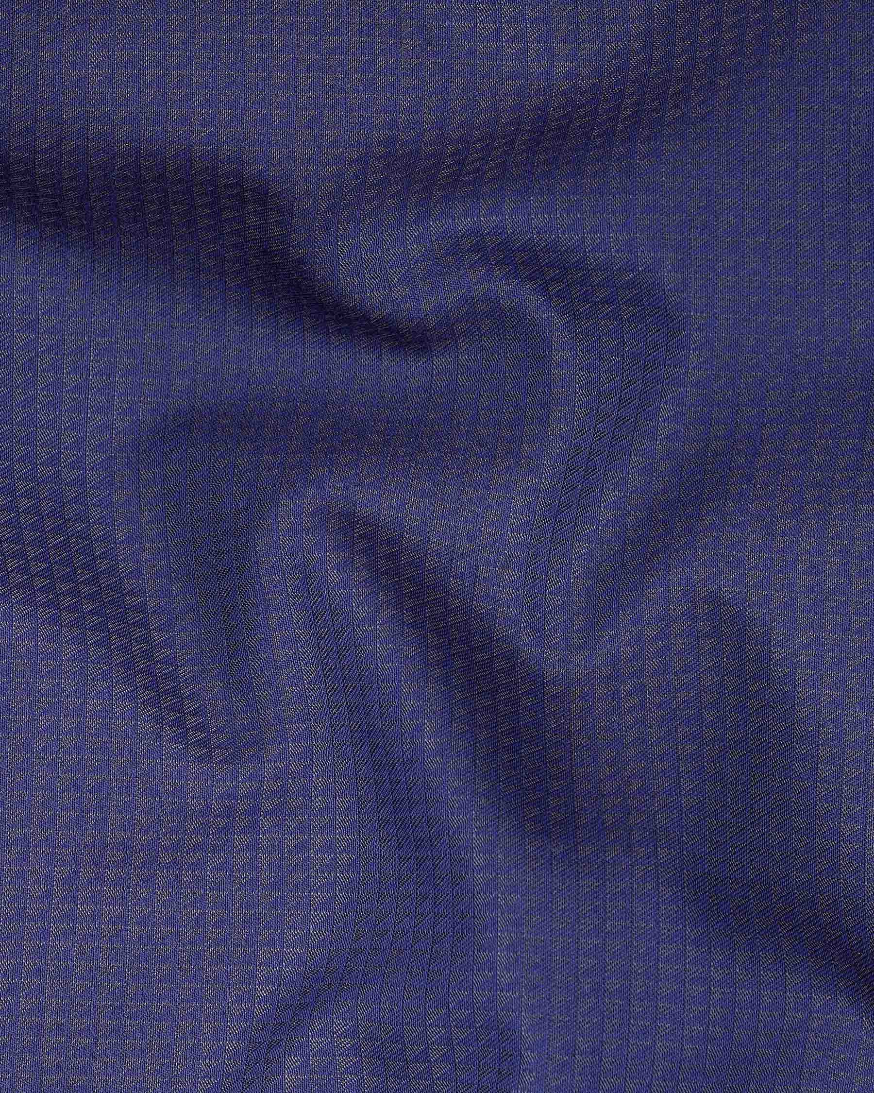 Jacarta Blue Triangle Textured Waistcoat V1867-36, V1867-38, V1867-40, V1867-42, V1867-44, V1867-46, V1867-48, V1867-50, V1867-52, V1867-54, V1867-56, V1867-58, V1867-60