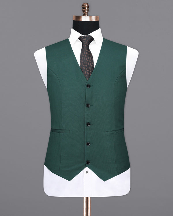 Limed Spruce Green Waistcoat V2007-36, V2007-38, V2007-40, V2007-42, V2007-44, V2007-46, V2007-48, V2007-50, V2007-52, V2007-54, V2007-56, V2007-58, V2007-60