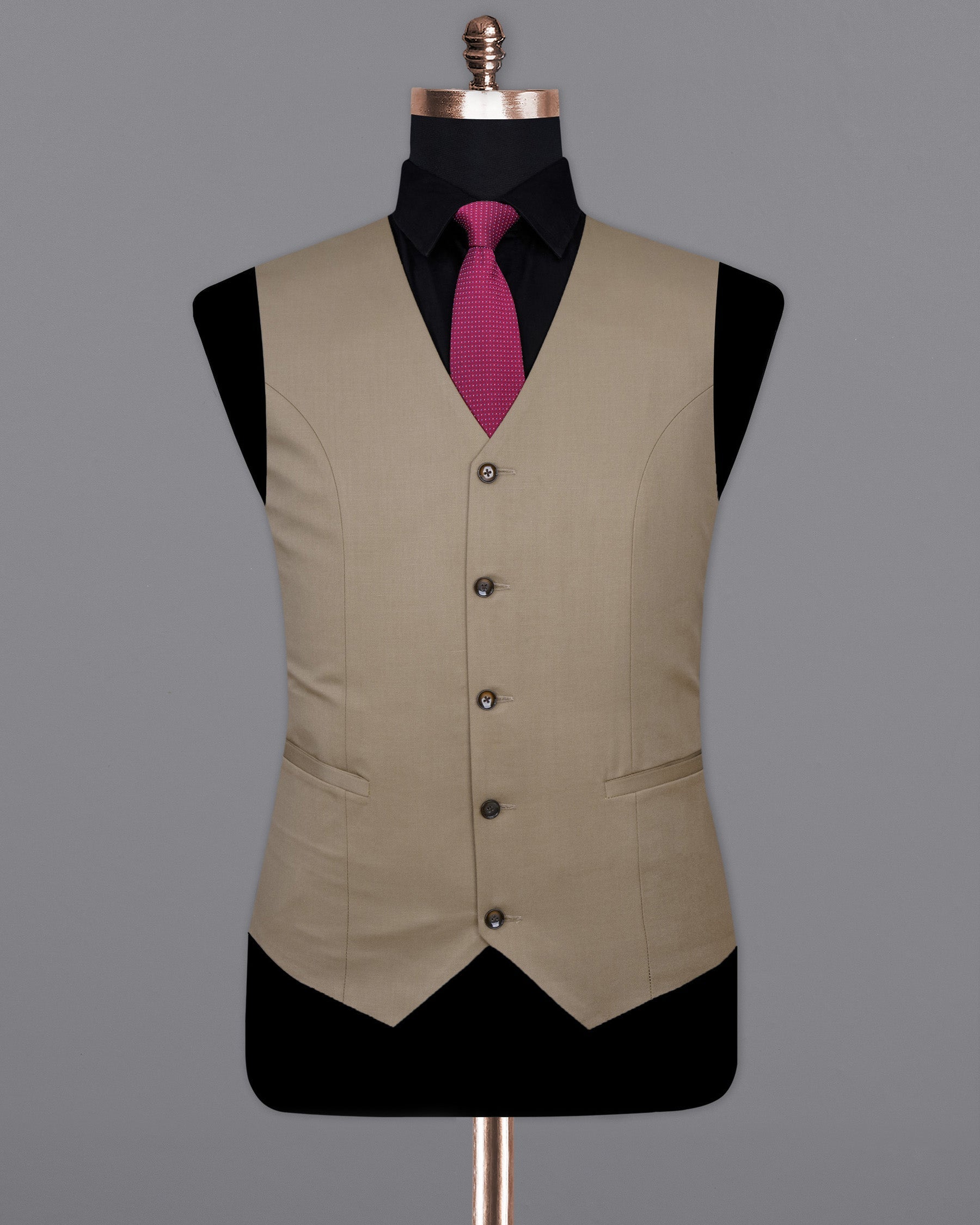 Stonewall BrownTextured Waistcoat V2013-36, V2013-38, V2013-40, V2013-42, V2013-44, V2013-46, V2013-48, V2013-50, V2013-52, V2013-54, V2013-56, V2013-58, V2013-60