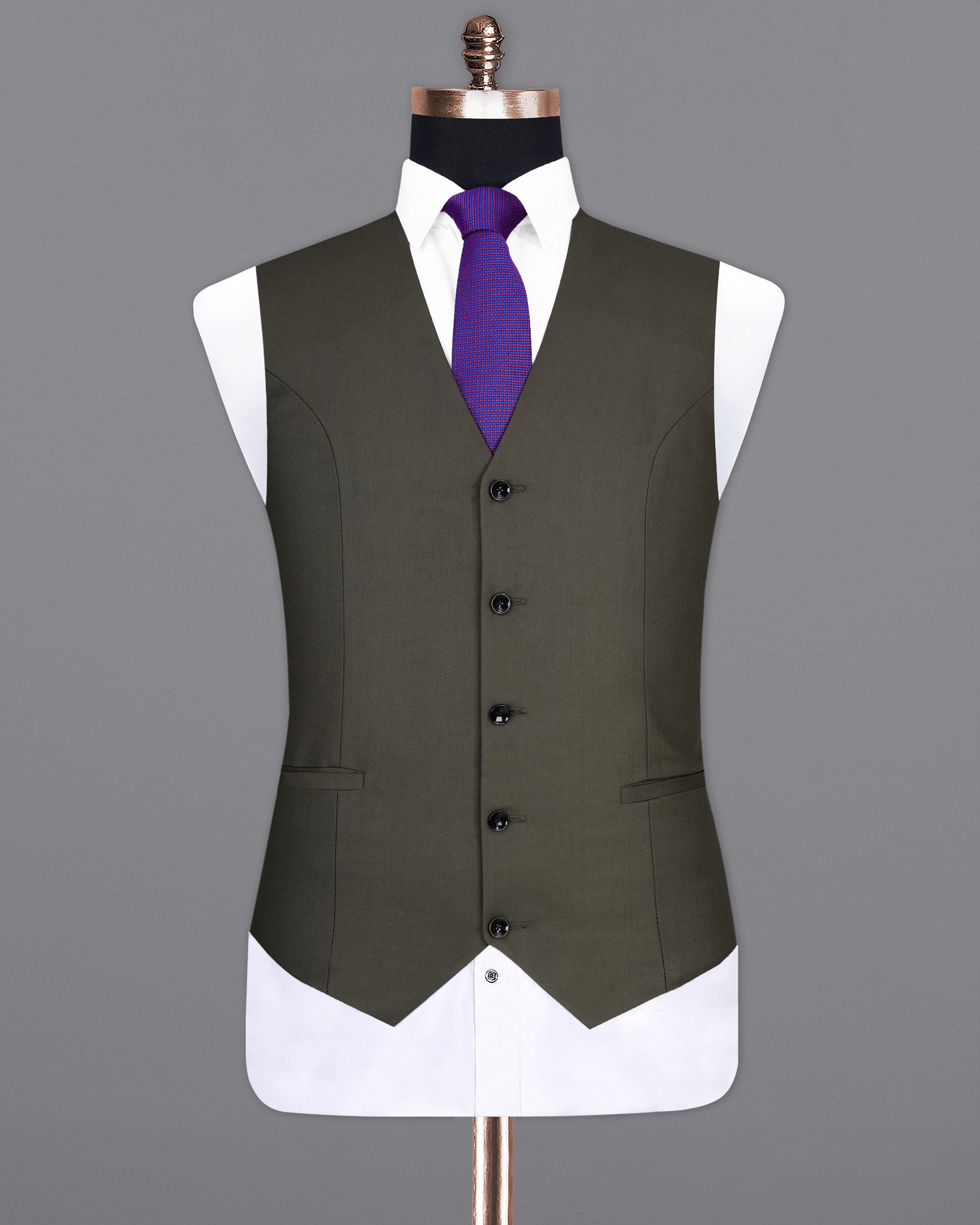 Armadillo Steel Gray Waistcoat V2089-36, V2089-38, V2089-40, V2089-42, V2089-44, V2089-46, V2089-48, V2089-50, V2089-52, V2089-54, V2089-56, V2089-58, V2089-60