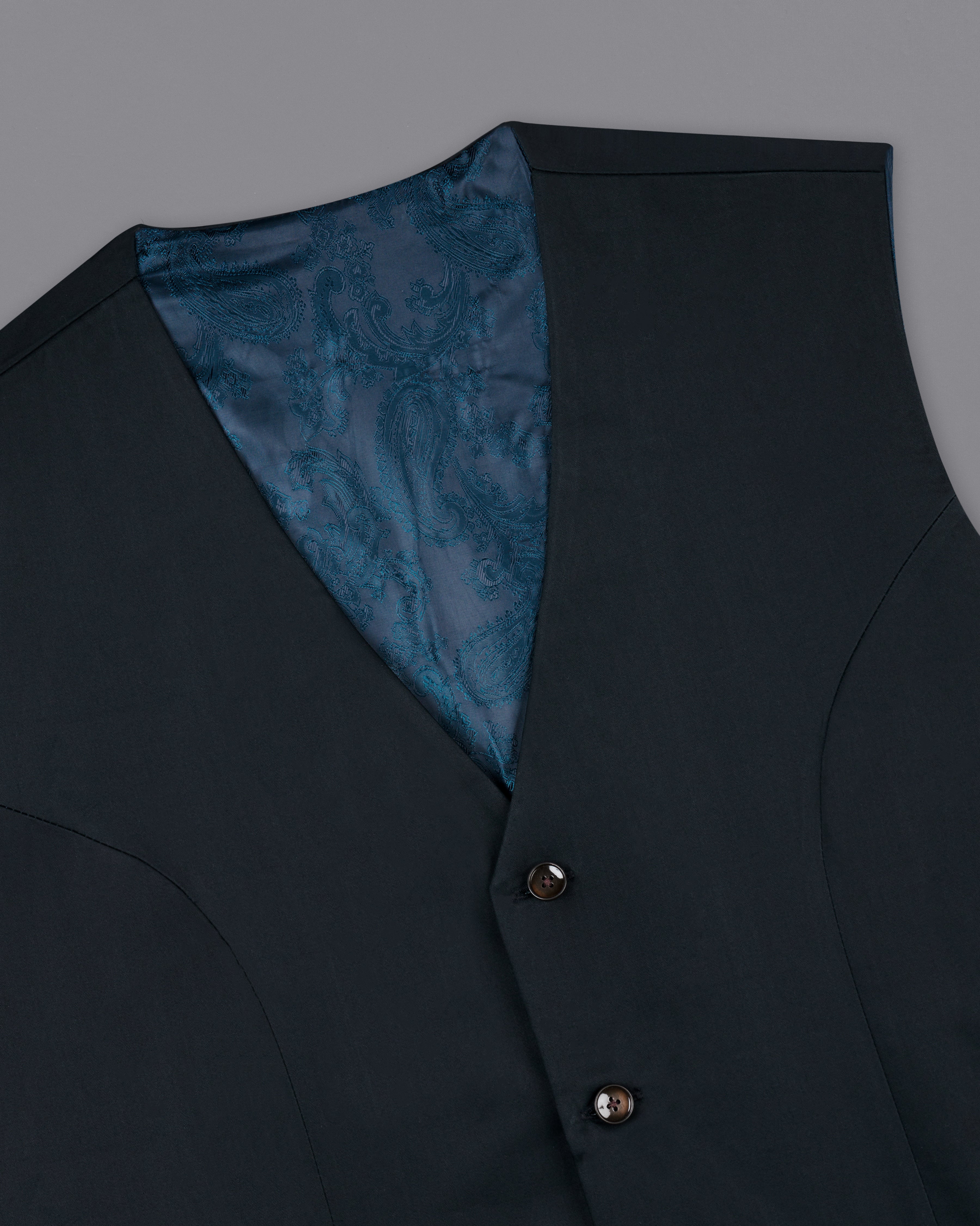 Firefly Navy Blue Premium Cotton Waistcoat V2497-36, V2497-38, V2497-40, V2497-42, V2497-44, V2497-46, V2497-48, V2497-50, V2497-52, V2497-54, V2497-56, V2497-58, V2497-60